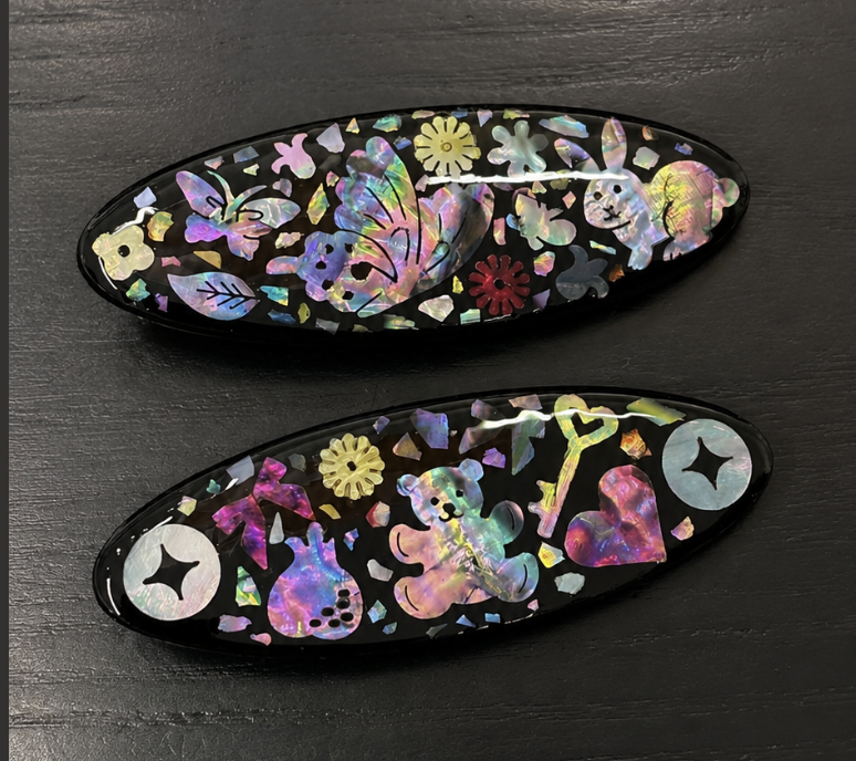 Lacquerware-inspired & Mother-of-Pearl Accessories