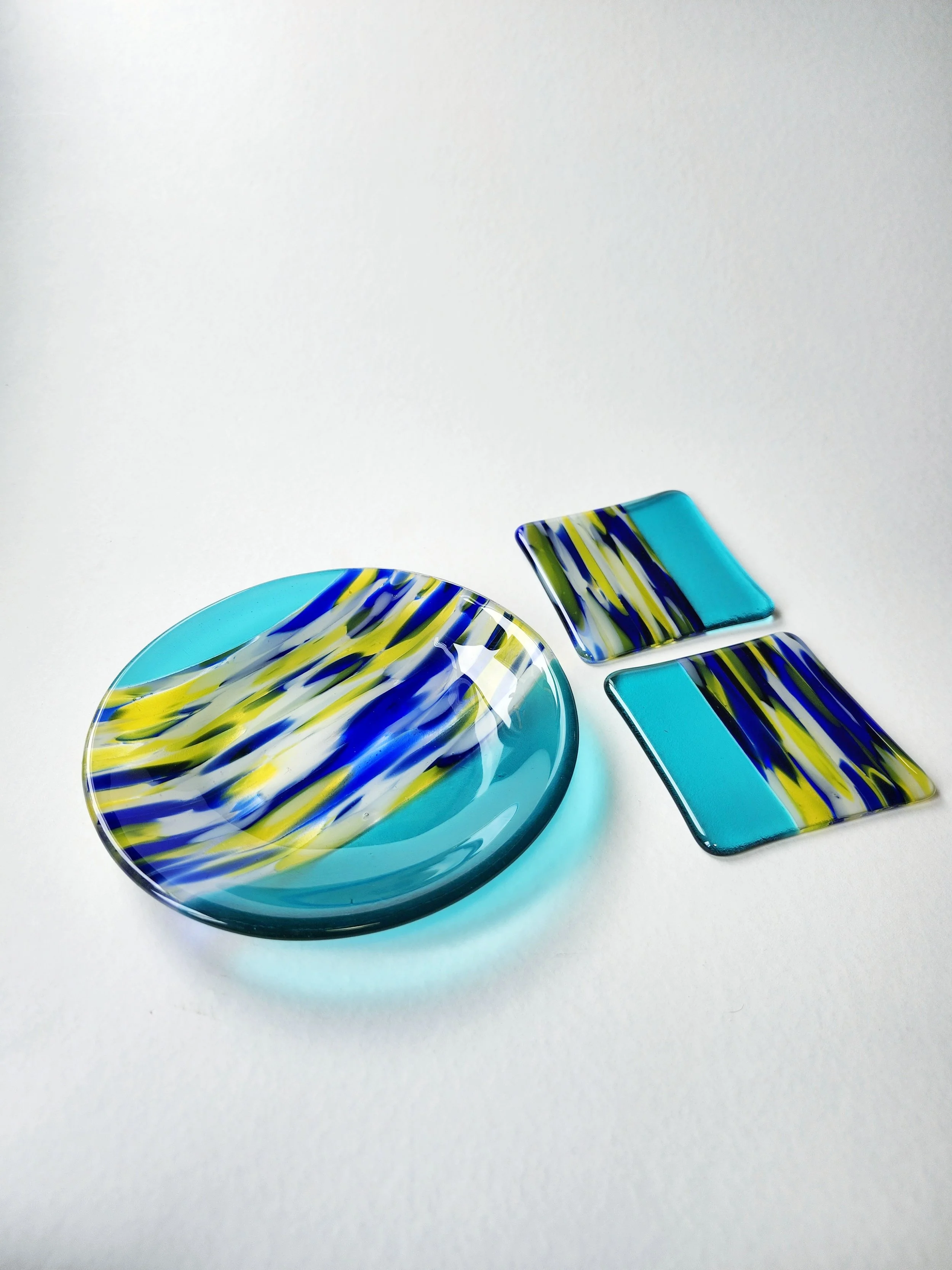 Make Your Own Fused Glass Serving Set