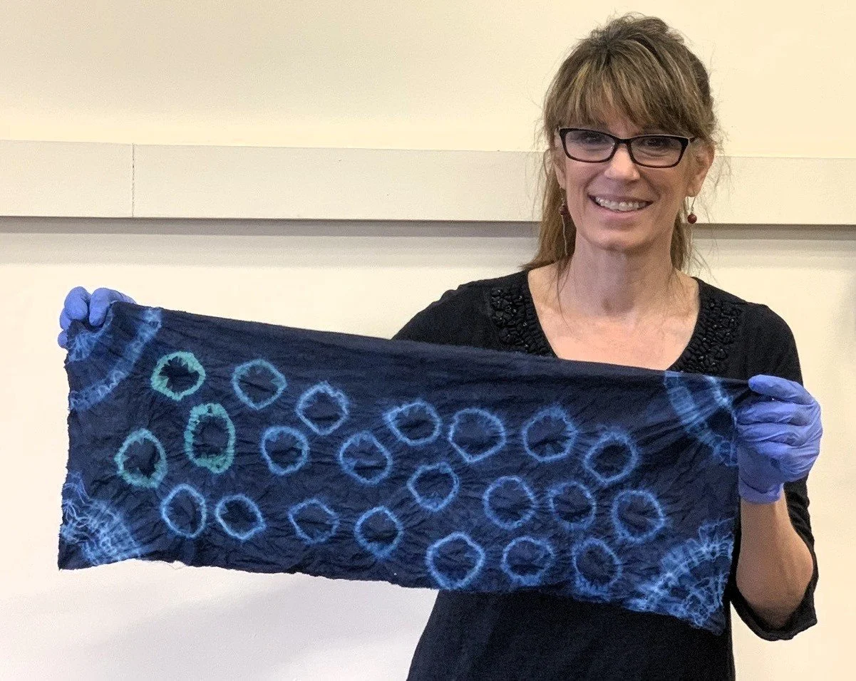 Shibori Indigo Dyeing Workshop for Kids