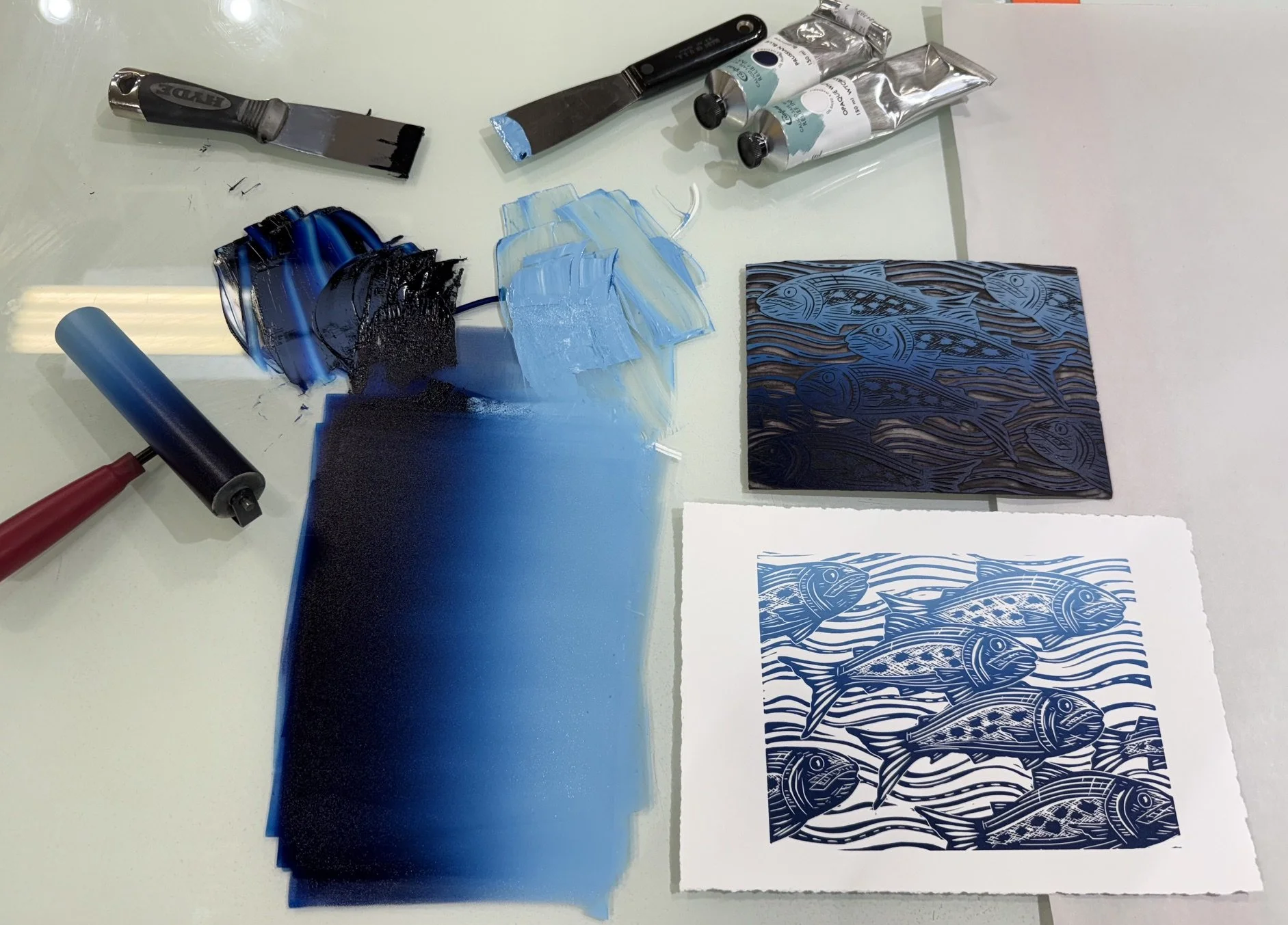 Linocut: the Basics and Beyond