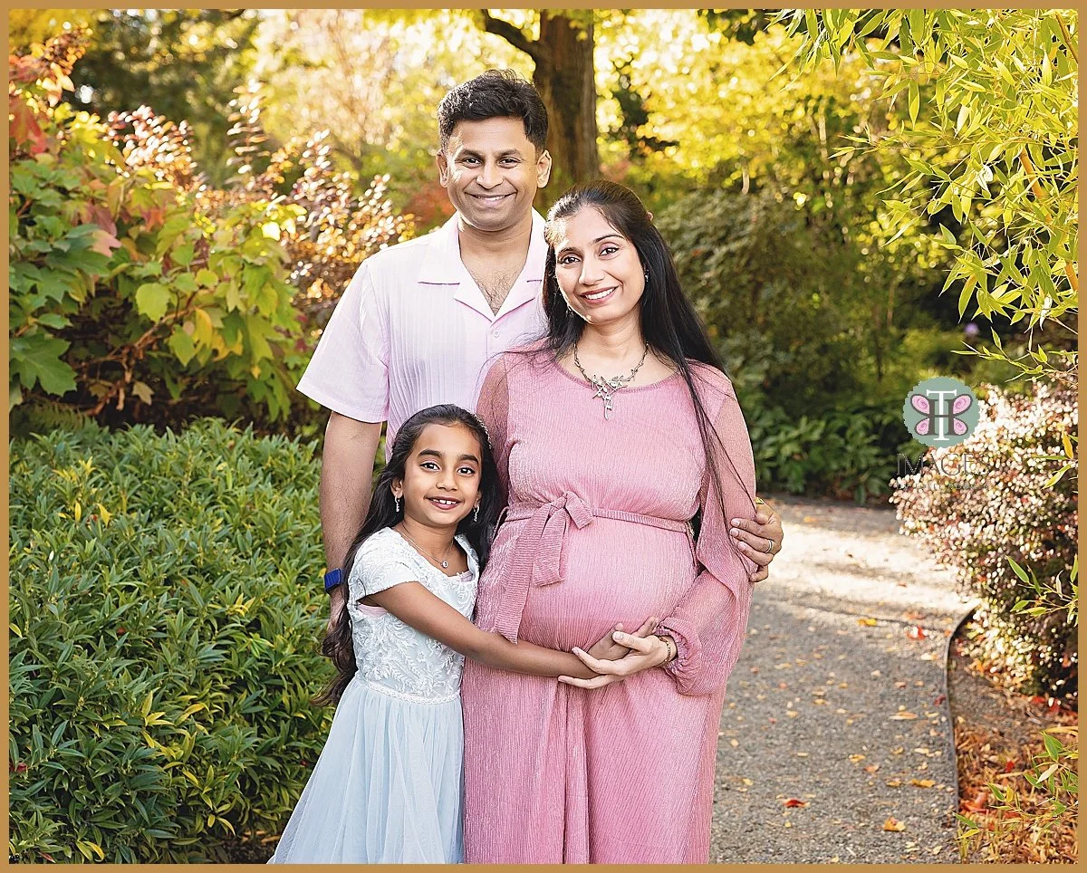 Golden Hour Maternity Session in Bellevue, WA