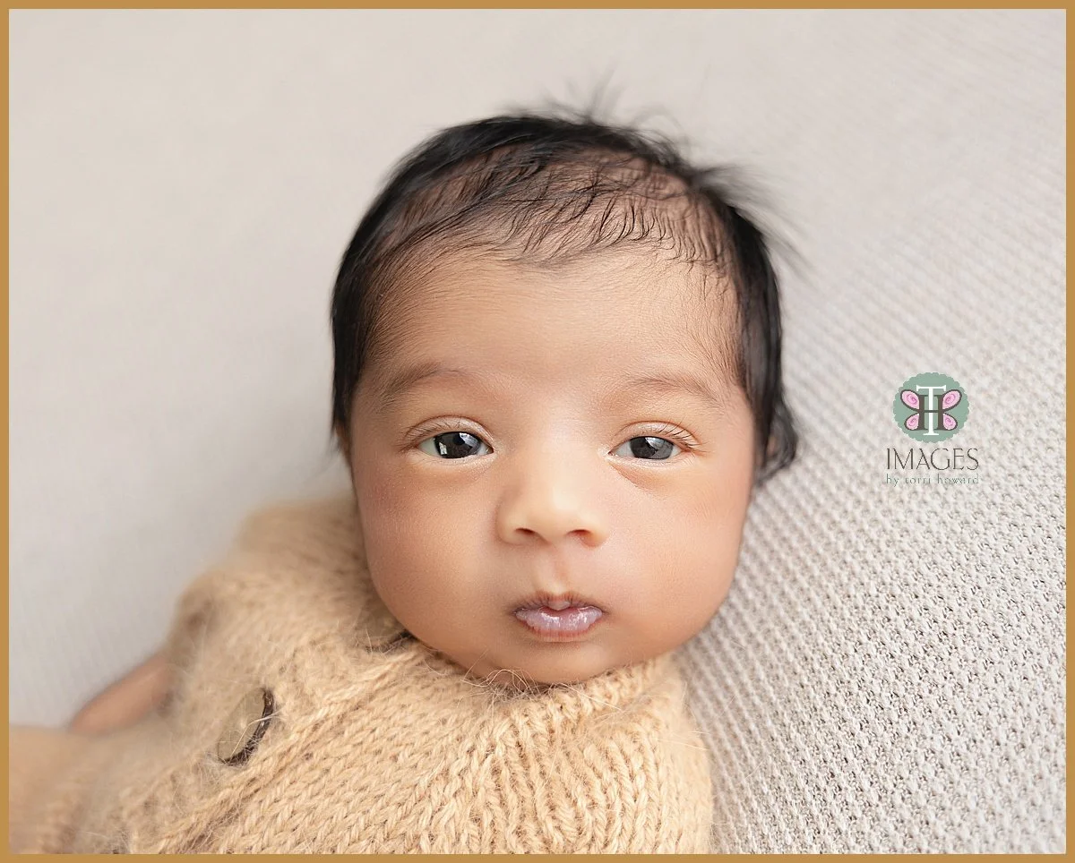 A Beautiful In-Studio Newborn Session for a Baby Boy - Bothell, WA