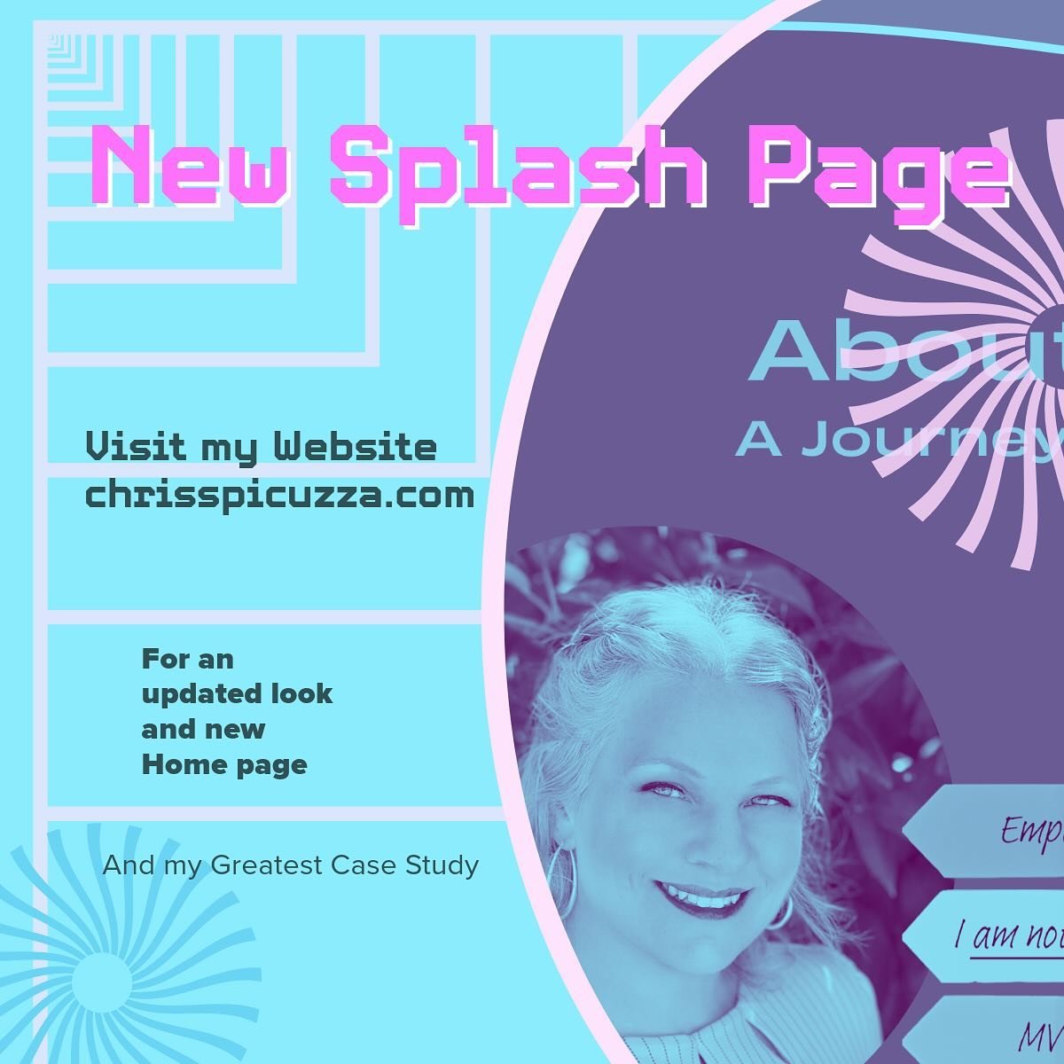 I have a new splash page on my website showcasing my best product yet- me! Check it out (link in bio)