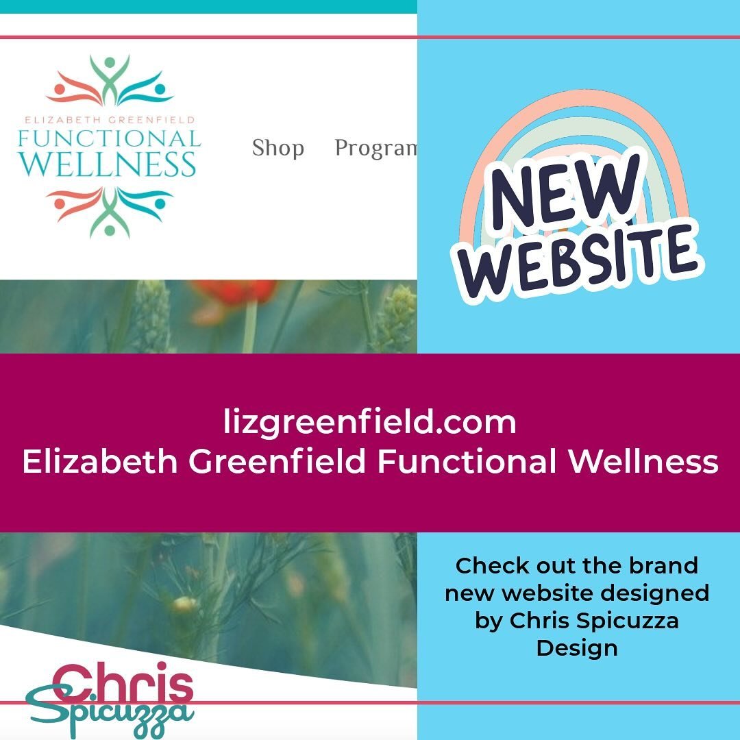 Announcing a new website! Check out the new website for @eg_functionalwellness at lizgreenfield.com designed by Chris Spicuzza Design