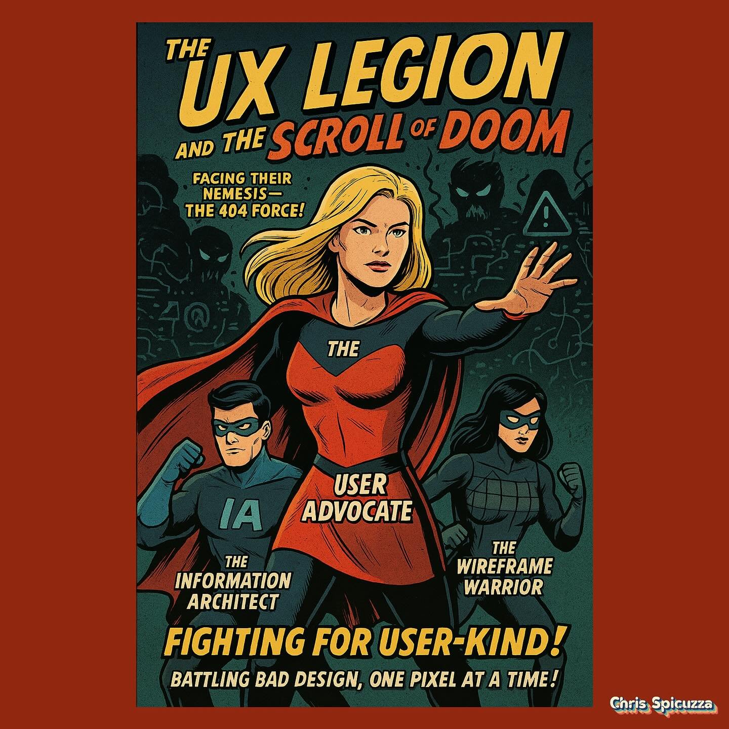 The UX Legion- Battling Bad Design, One Pixel at a Time!
#uxdesign #uxdesigner #productdesign #uxsuperheroes