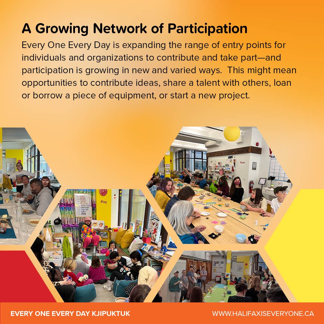 A Growing Network of Participation