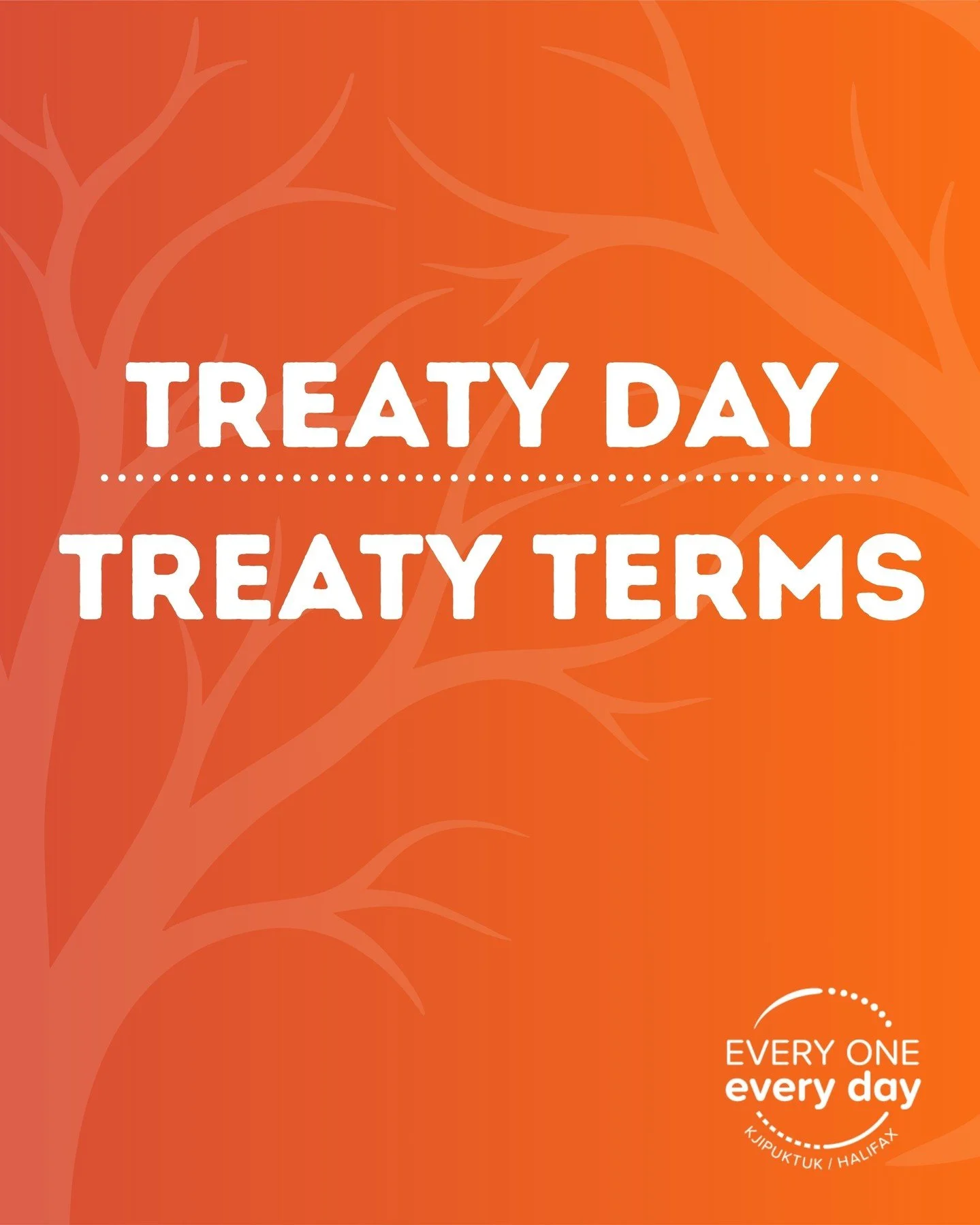 Today is Treaty Day in Mi&rsquo;kma&rsquo;ki.

Treaties are living agreements, and understanding the words connected to them is an important part of understanding our shared treaty relationship.

We&rsquo;ve put together some key Treaty Terms to help