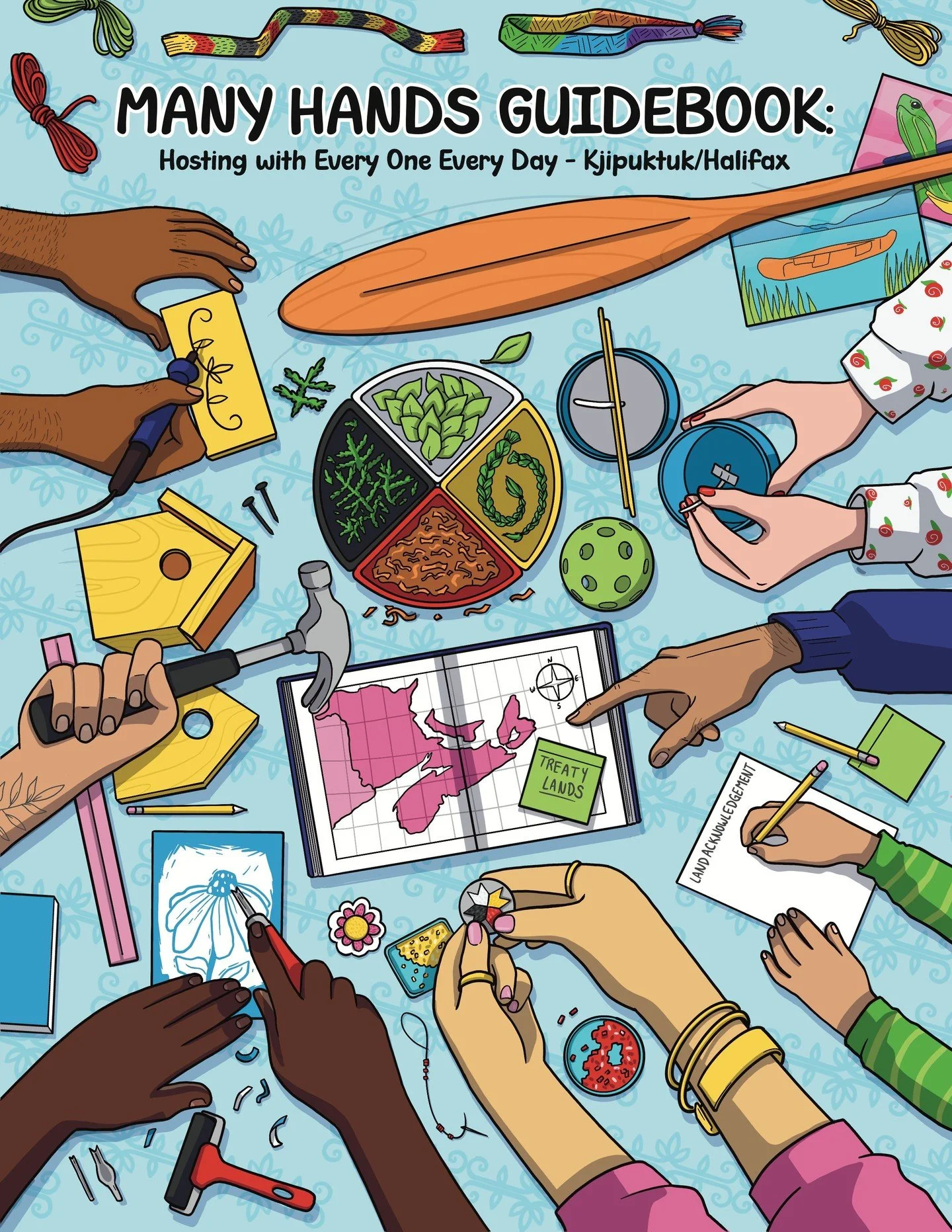 Are you curious about hosting with Every One Every Day? Check out out Many Hands Guidebook! 

Let Mikjikj guide you through the Neighbourhood Shop, and how to begin your journey as a host! 

Stop by the Neighbourhood Shop to learn more and chat with 