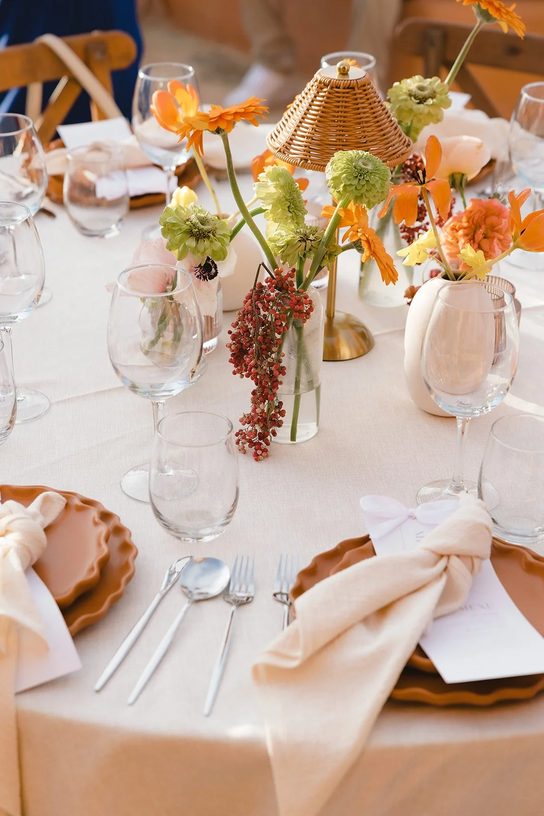 M & R hosted their wedding reception at Casa Angelina.
