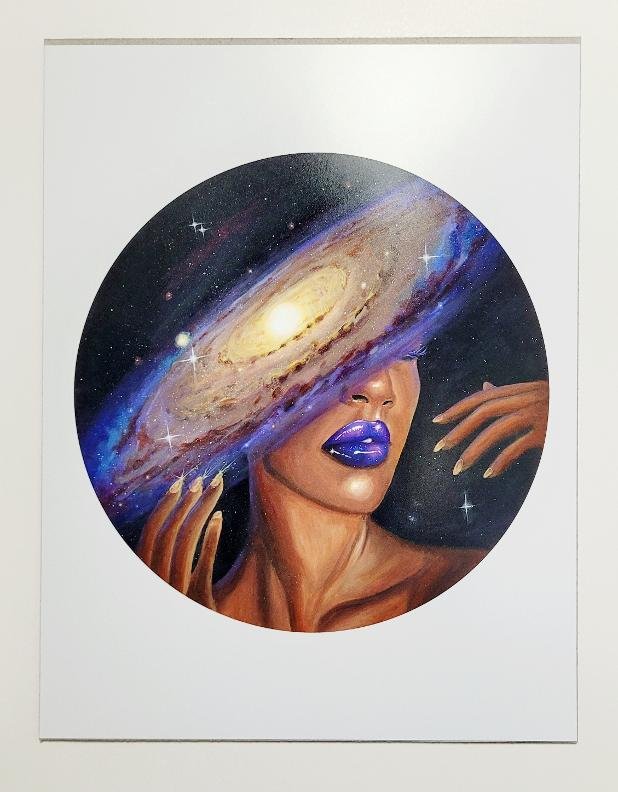 "Weight of Worlds" Fine Art Print