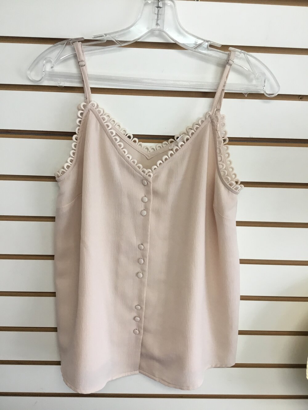 Juniors S Blu Pepper Blush Cami Tank — Doodlebugs New and Resale Boutique