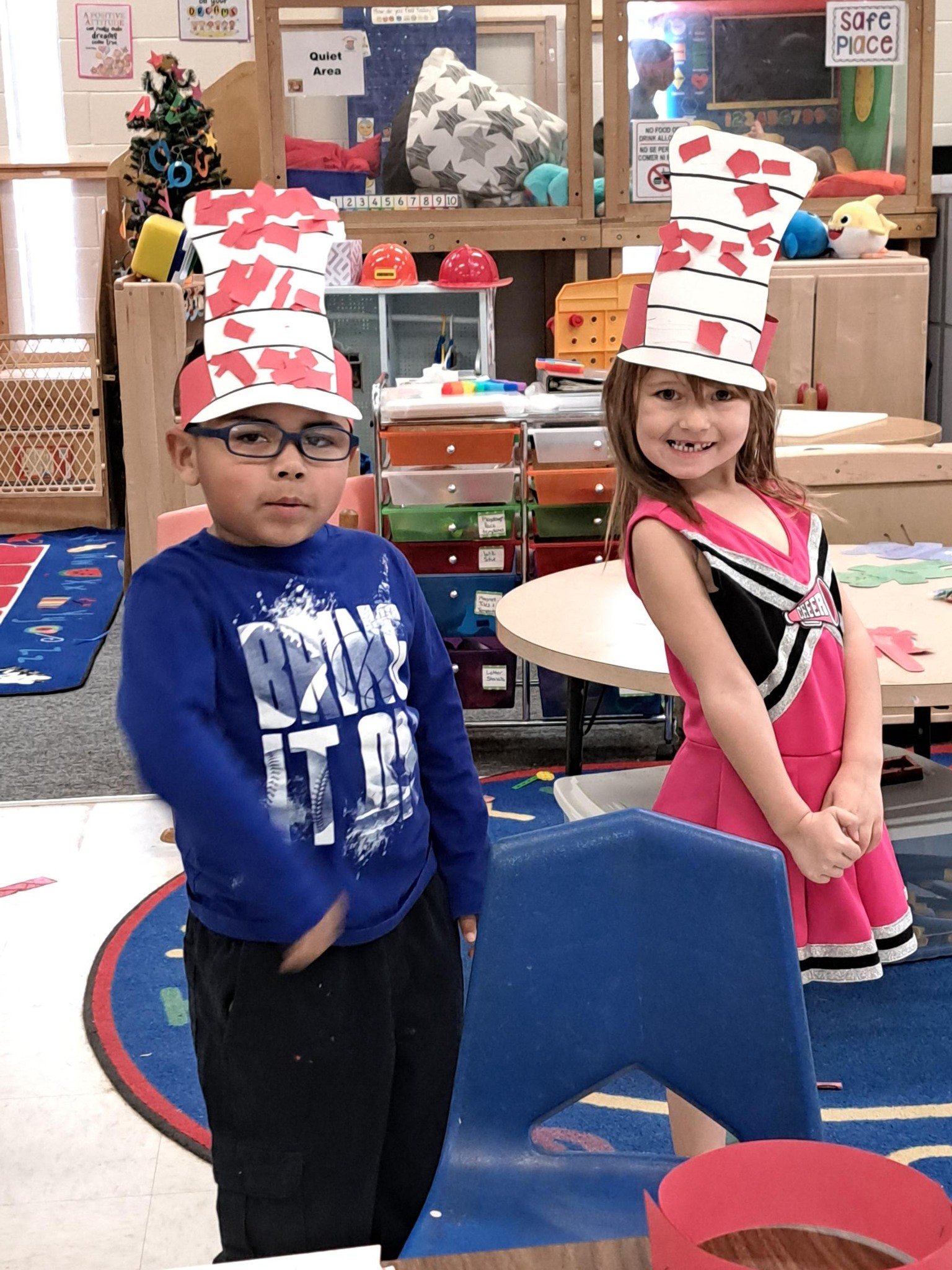  Happy Birthday Dr. Seuss! Delicious Seuss inspired cookies, wearing crazy hats and making Cat in the Hat hats made our day super special in Lincoln PreK! 