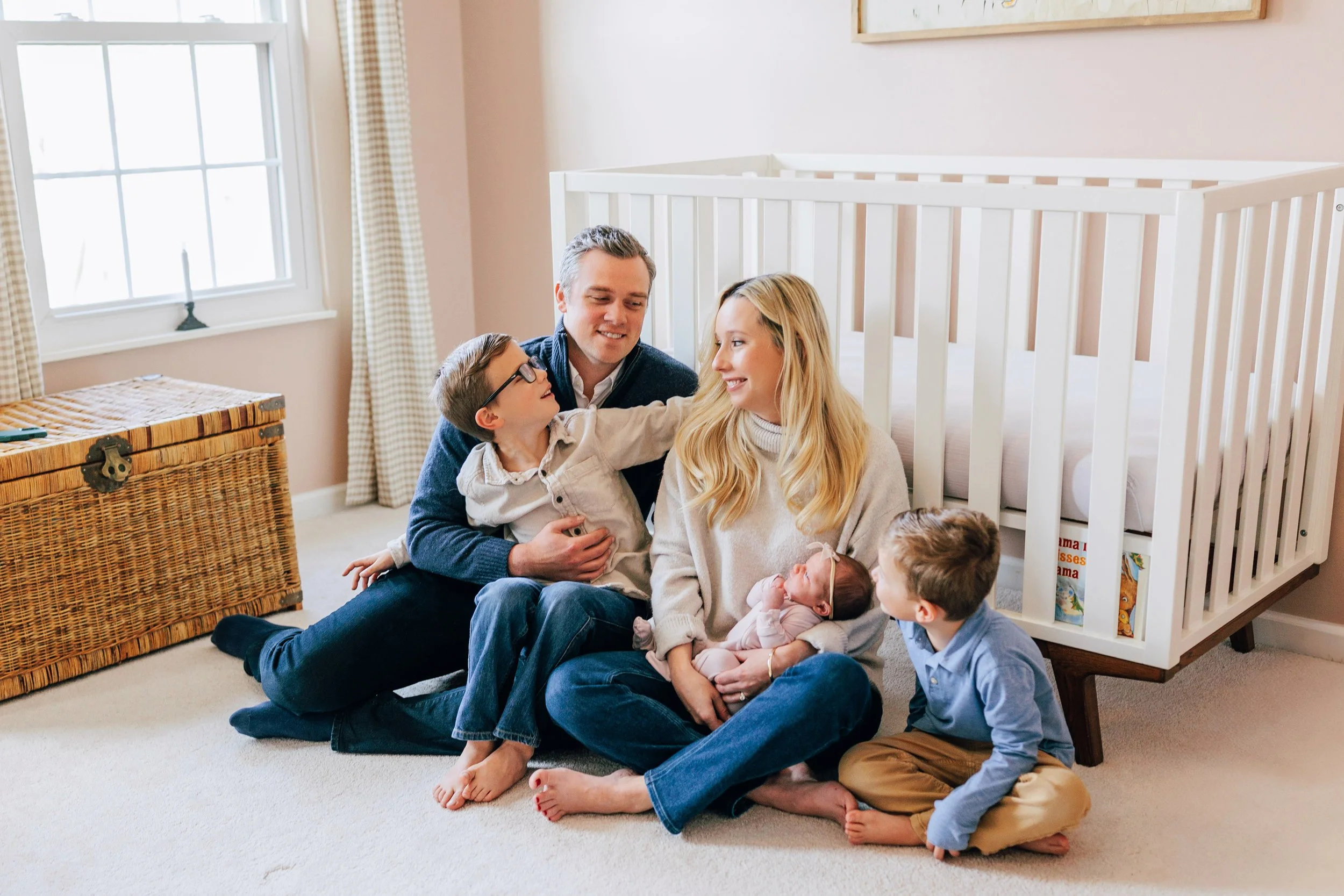 Dublin Ohio Newborn Photographer || The B Family’s In-Home Photos