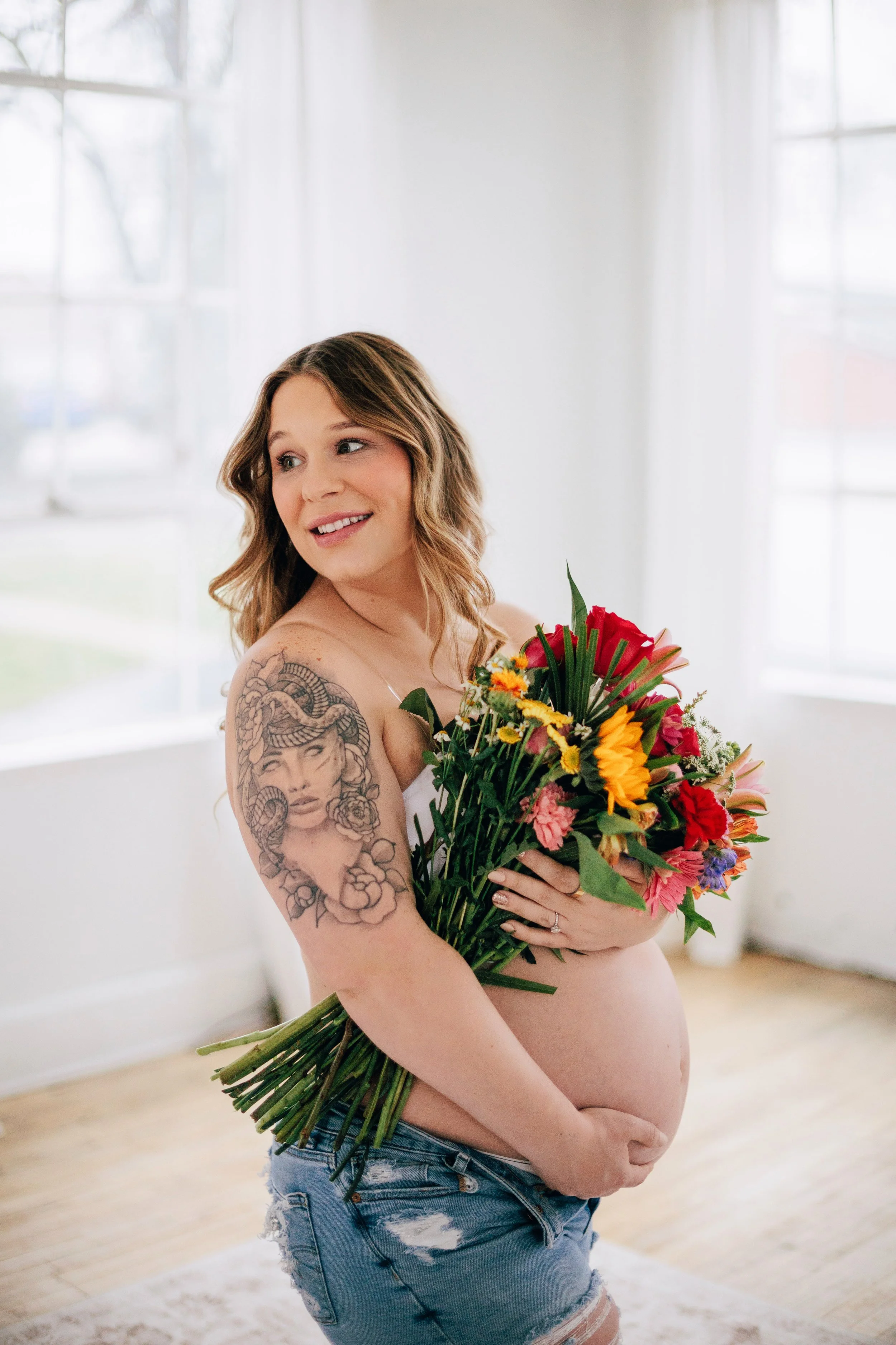 Columbus Ohio Maternity Photographer || V’s Maternity Pictures