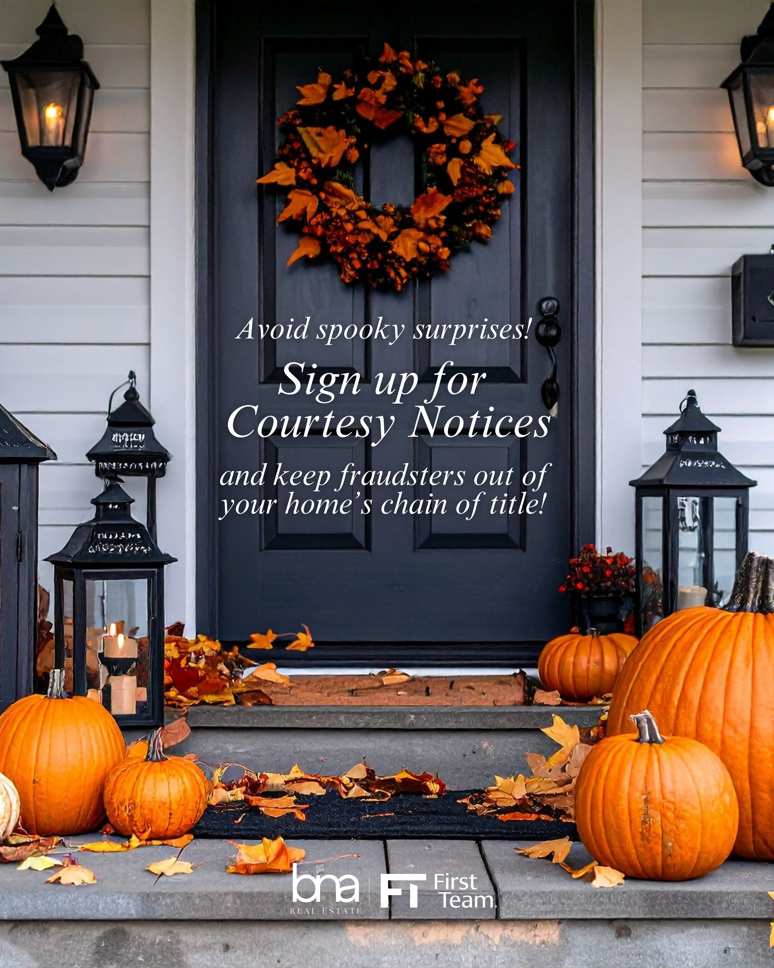 Sign up for Fraud Courtesy Notices
