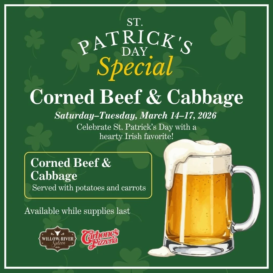St. Patrick's Day(s) Specials! (Multiple Days!)