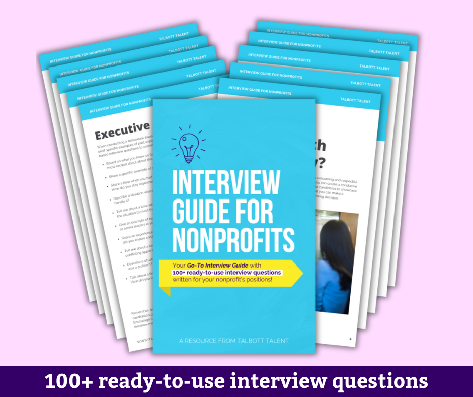 Real-Life Nonprofit Interview Nightmares — Talbott Talent