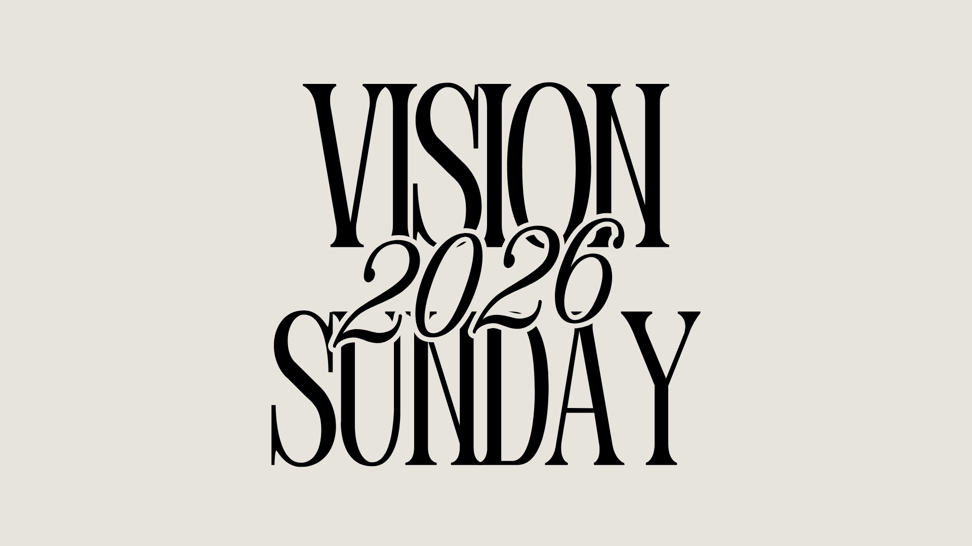 Vision Sunday