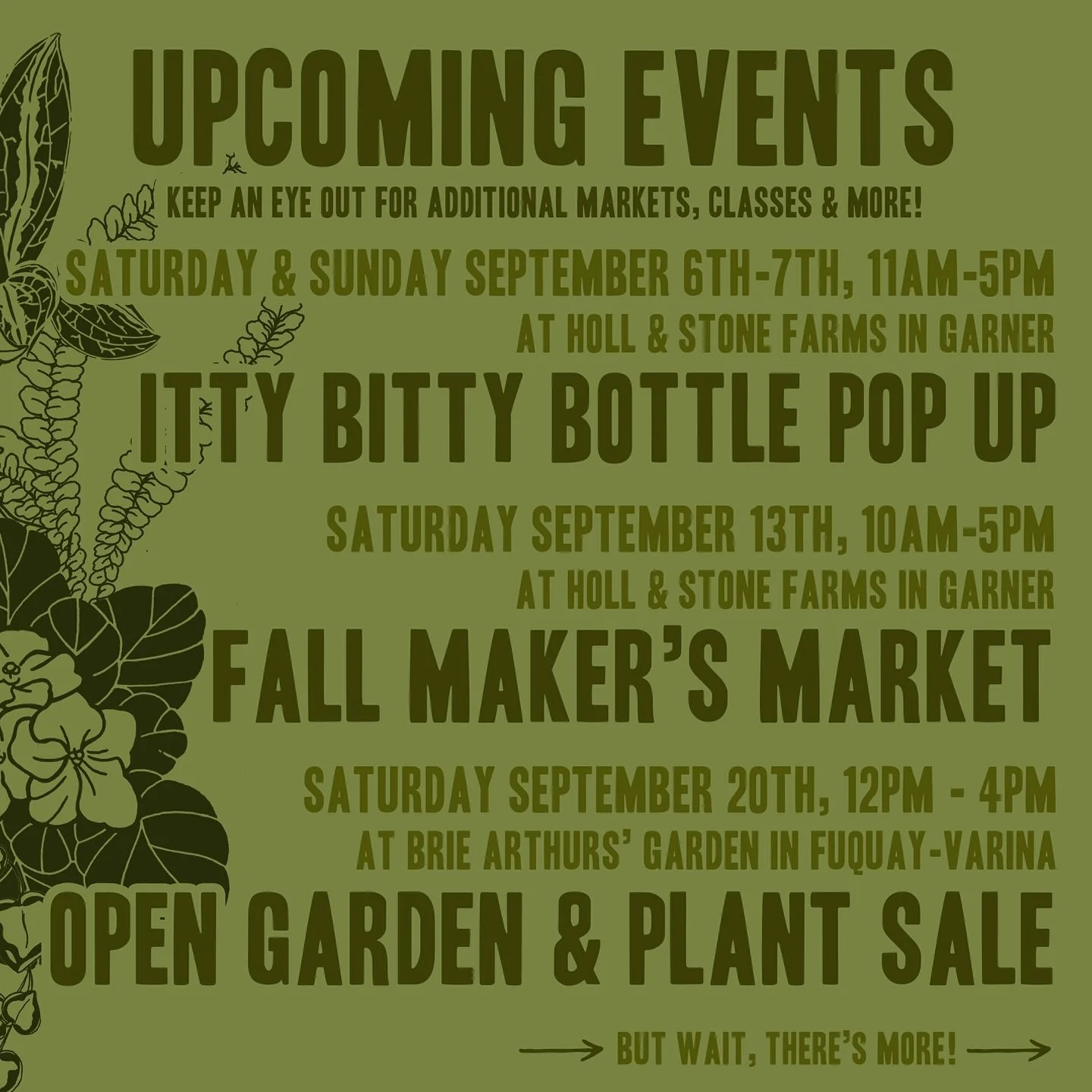 🐛 I&rsquo;m gonna be real with y&rsquo;all for a second&hellip; this summer was a doozy. Like, still really great and excellent and inspiring but also somewhat terrifying and overwhelming - lately I&rsquo;ve been feeling like I&rsquo;m misting a gia