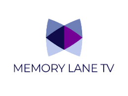Memory Lane TV logo featuring a purple and blue abstract butterfly shape with the company name underneath.