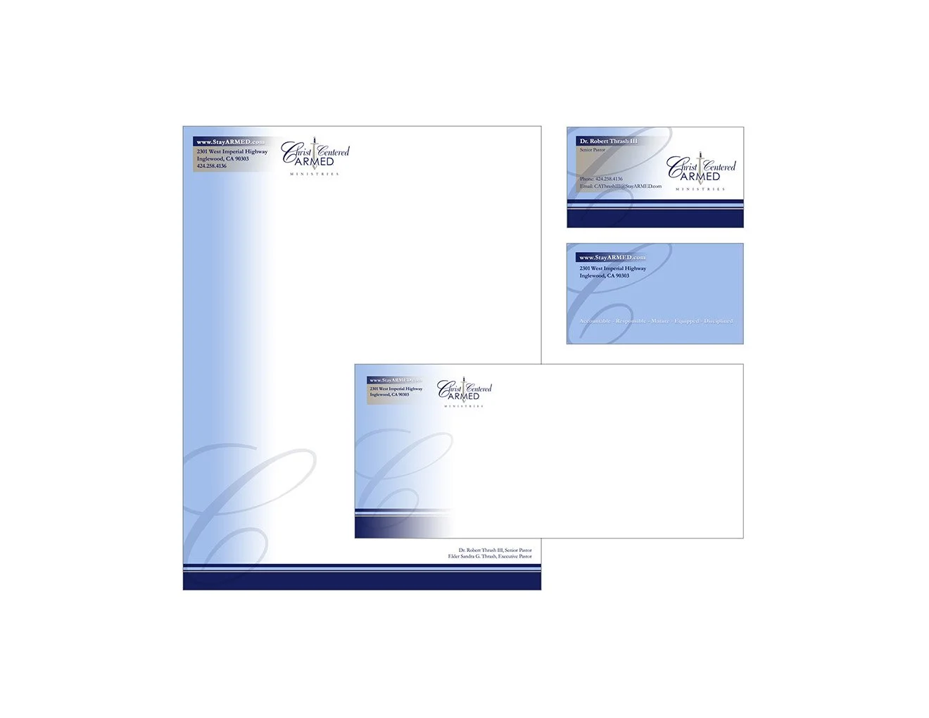 Brand Identity - Christ Centerd ARMED Ministries