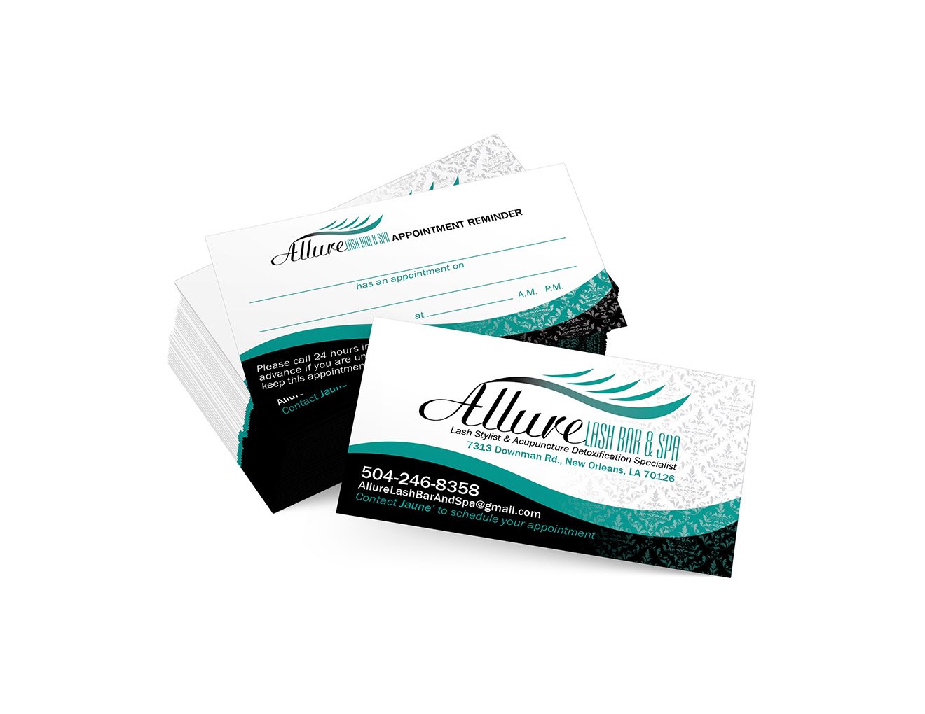 Business Cards - Allure Lash Bar