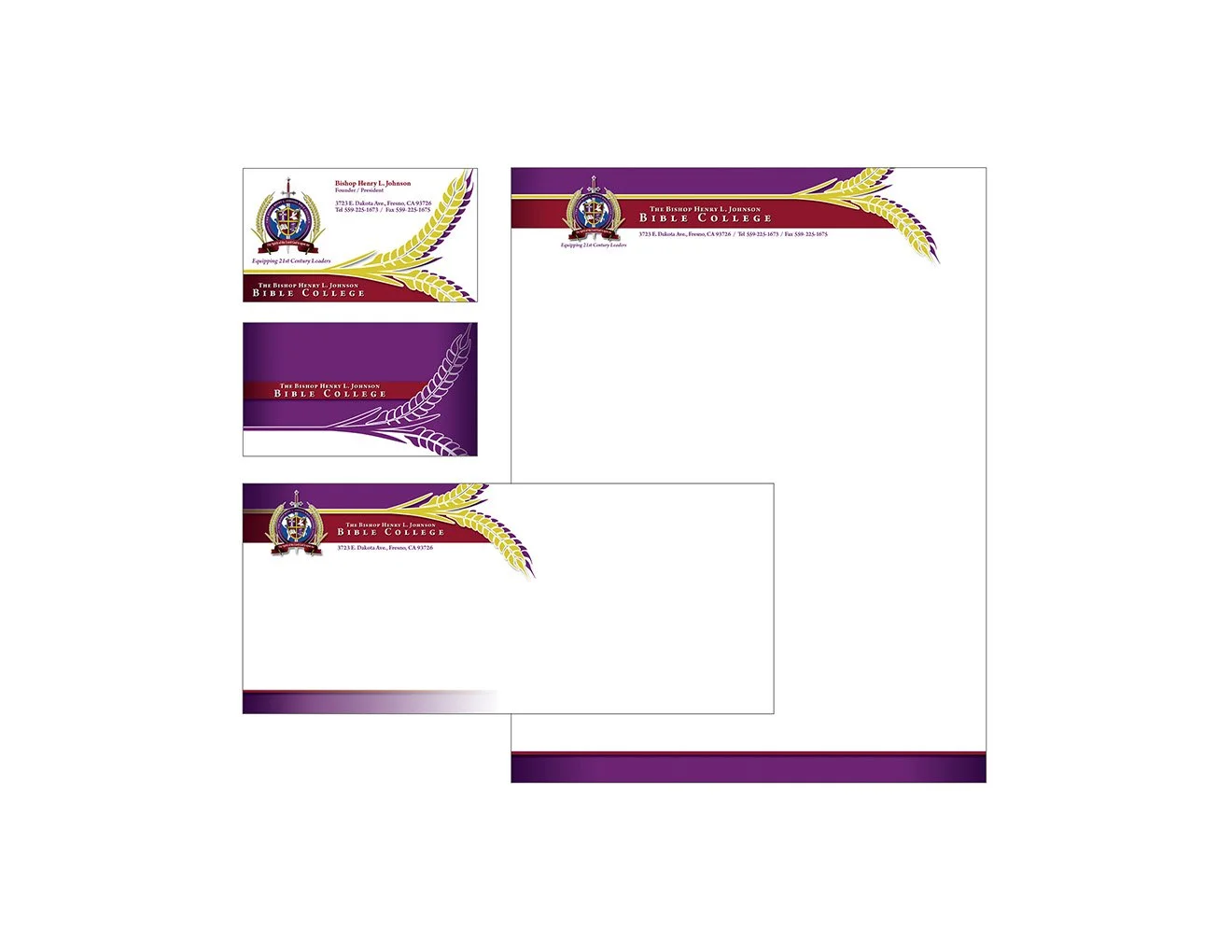 Brand Identity - Henry L. Johnson Bible College