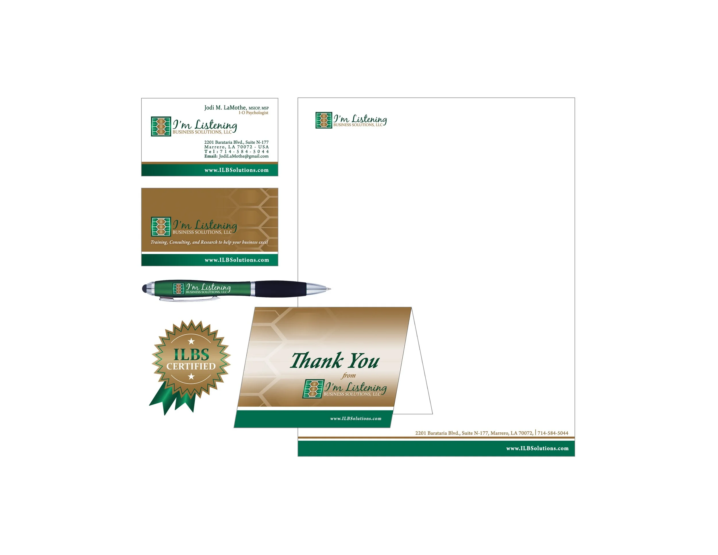 Brand Identity - I'm Listening Business Solutions