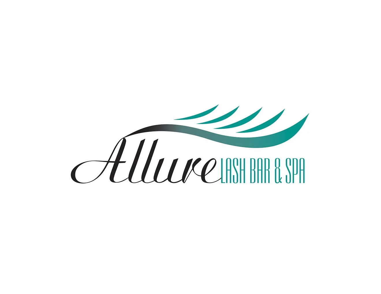 Custom Logo Design - Allure Lash Bar