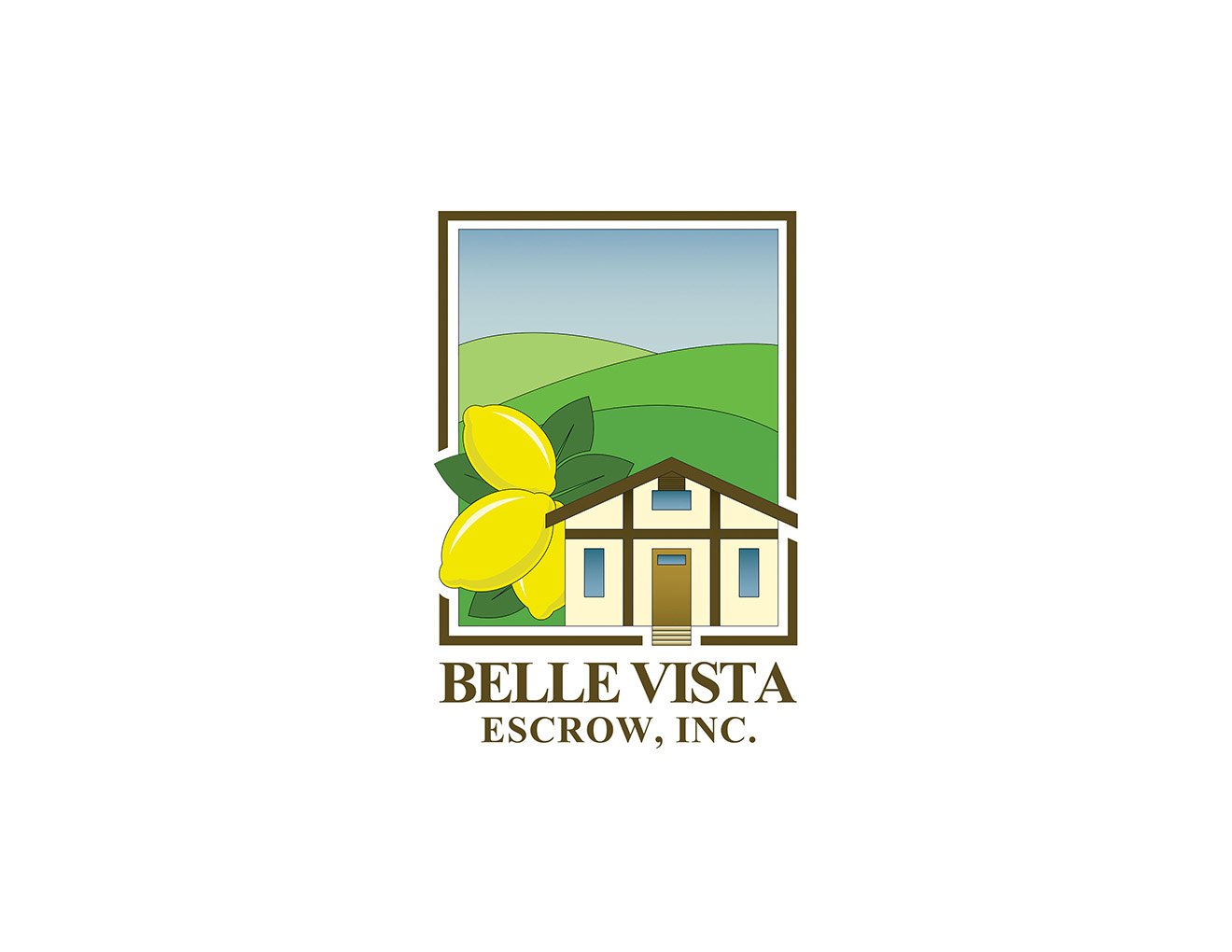 Custom Logo Design - Belle Vista Escrow