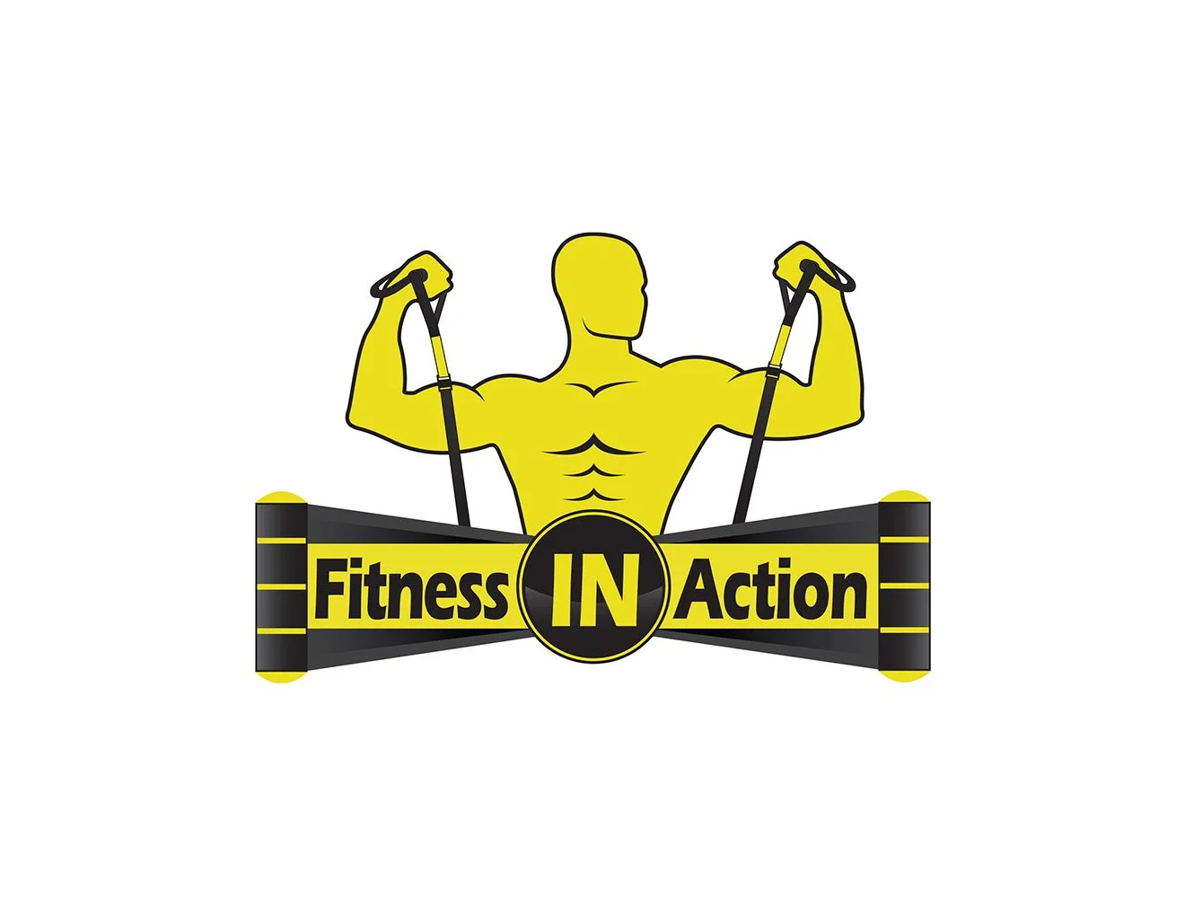 Custom Logo Design - Fitness In Action