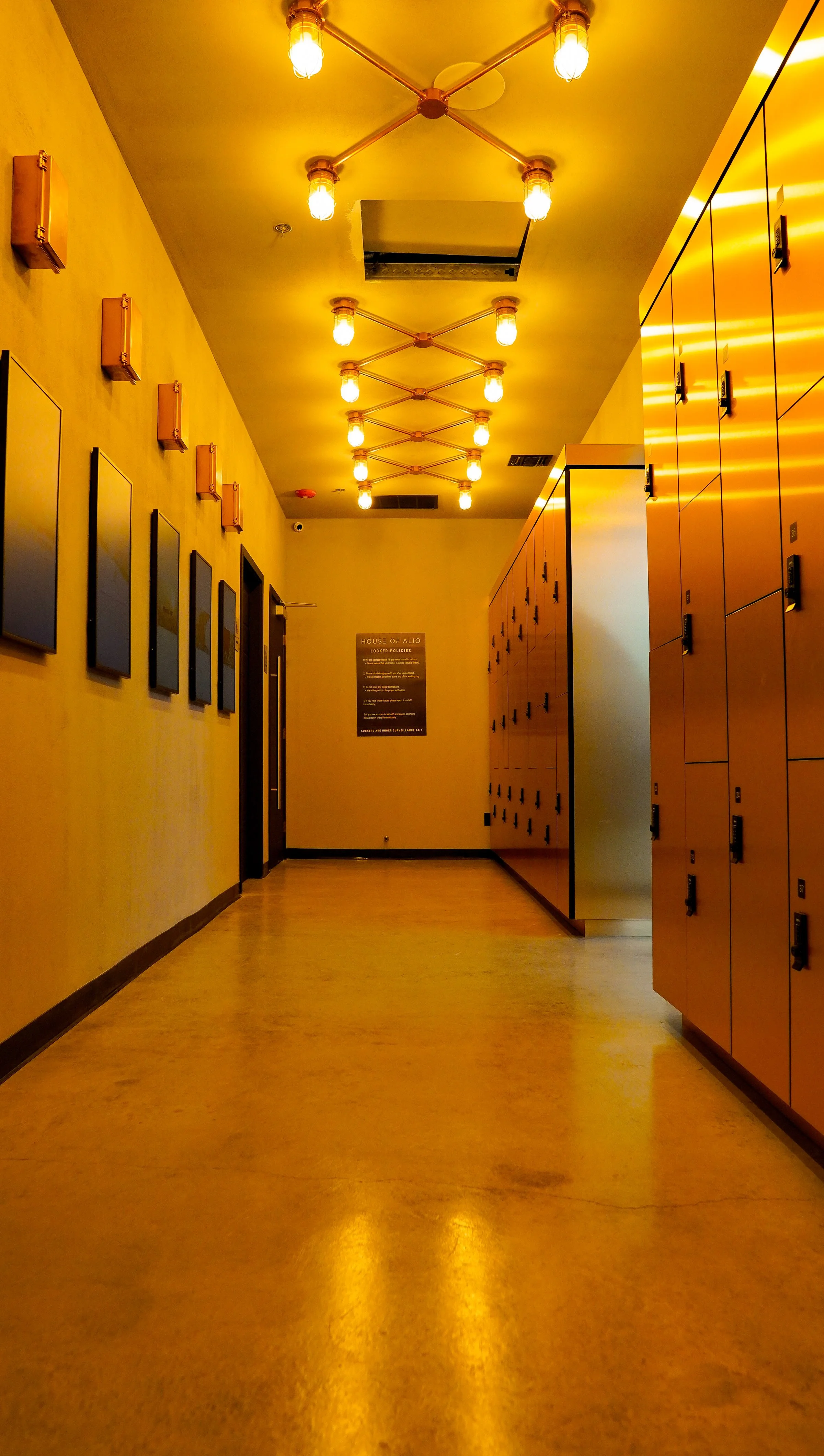 Locker Hallway 
