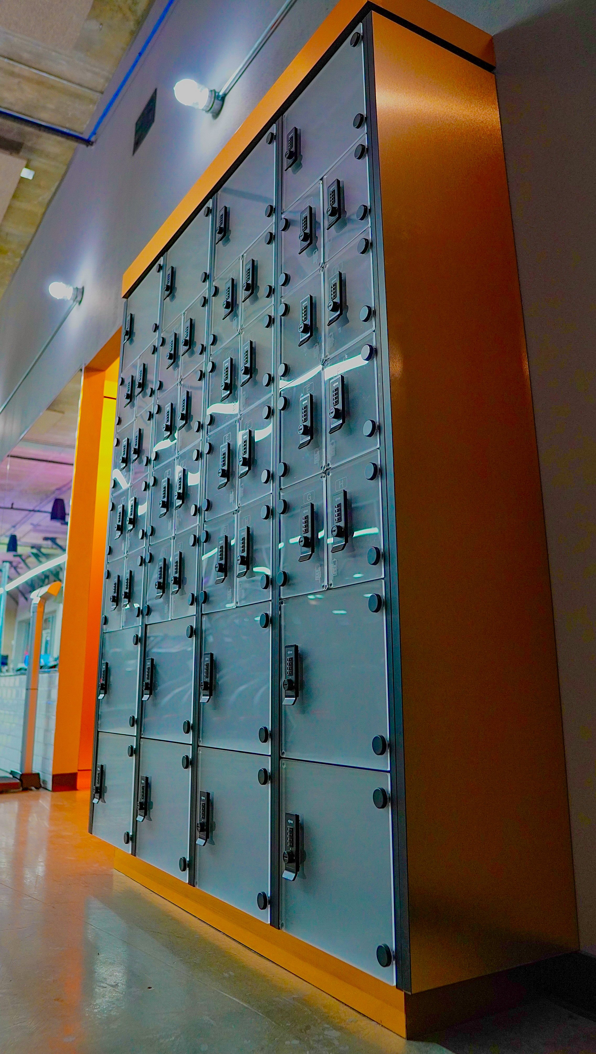 Cell Phone Charging Lockers