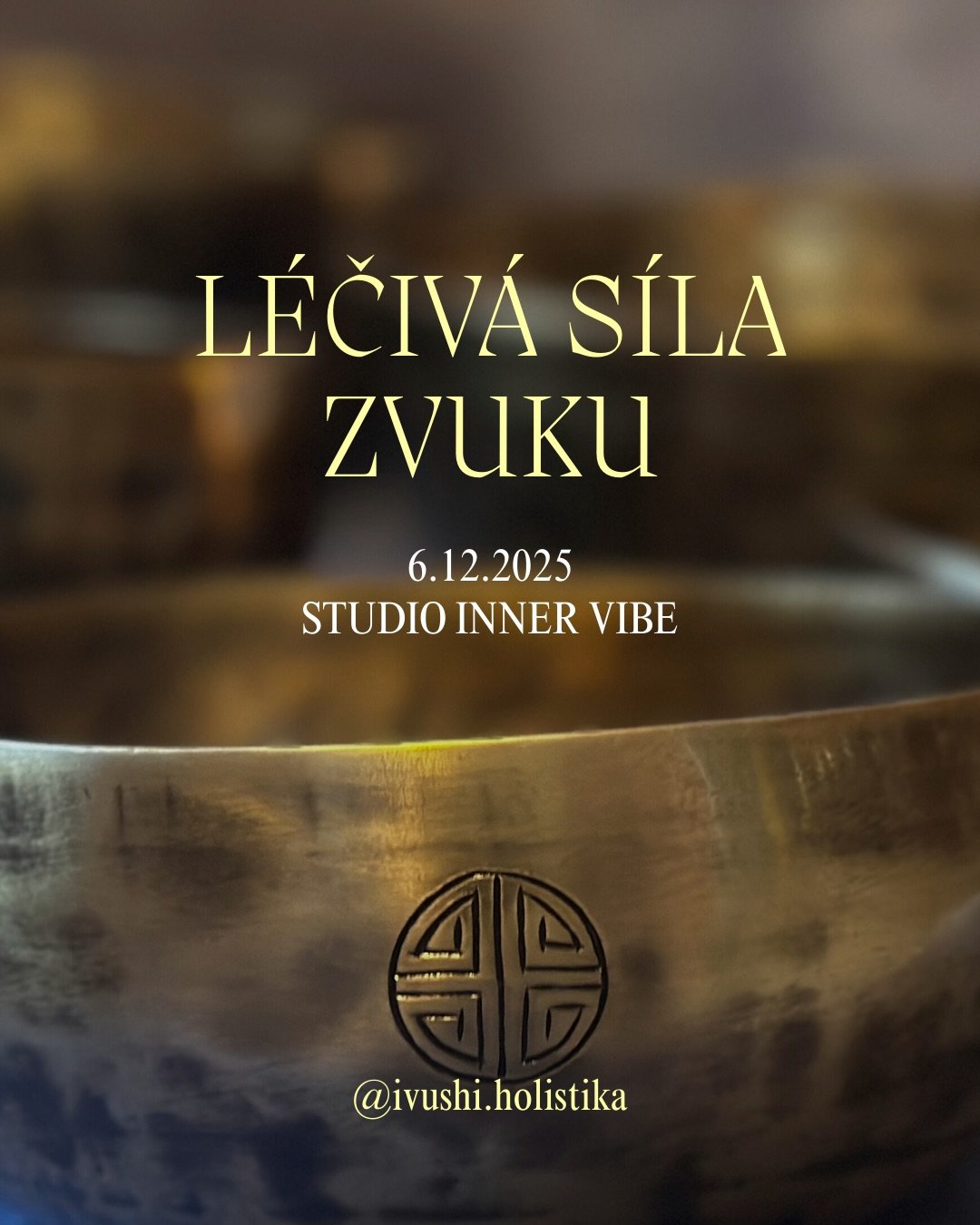 Posledn&iacute; &scaron;ance se letos vidět osobně a oslavit sv&aacute;tky trochu netradičně :) Už za dva t&yacute;dny v @inner_vibe_iv 🙏 

👉  WORKSHOP
🌱 zvukov&aacute; meditace
🌱 tibetsk&eacute; m&iacute;sy 
🌱 zp&iacute;v&aacute;n&iacute; s kyt