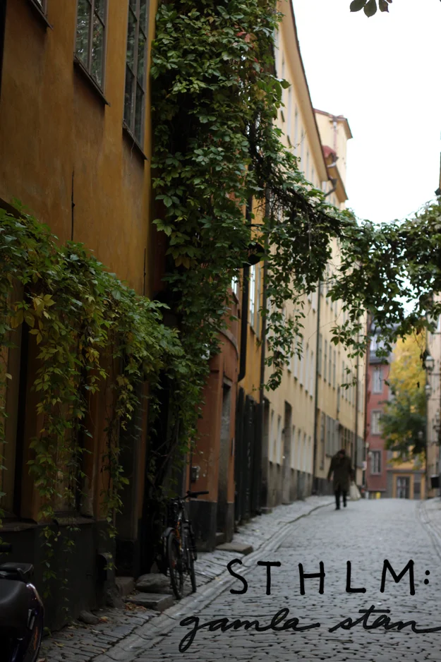 Wanderlust | Stockholm's Gamla Stan