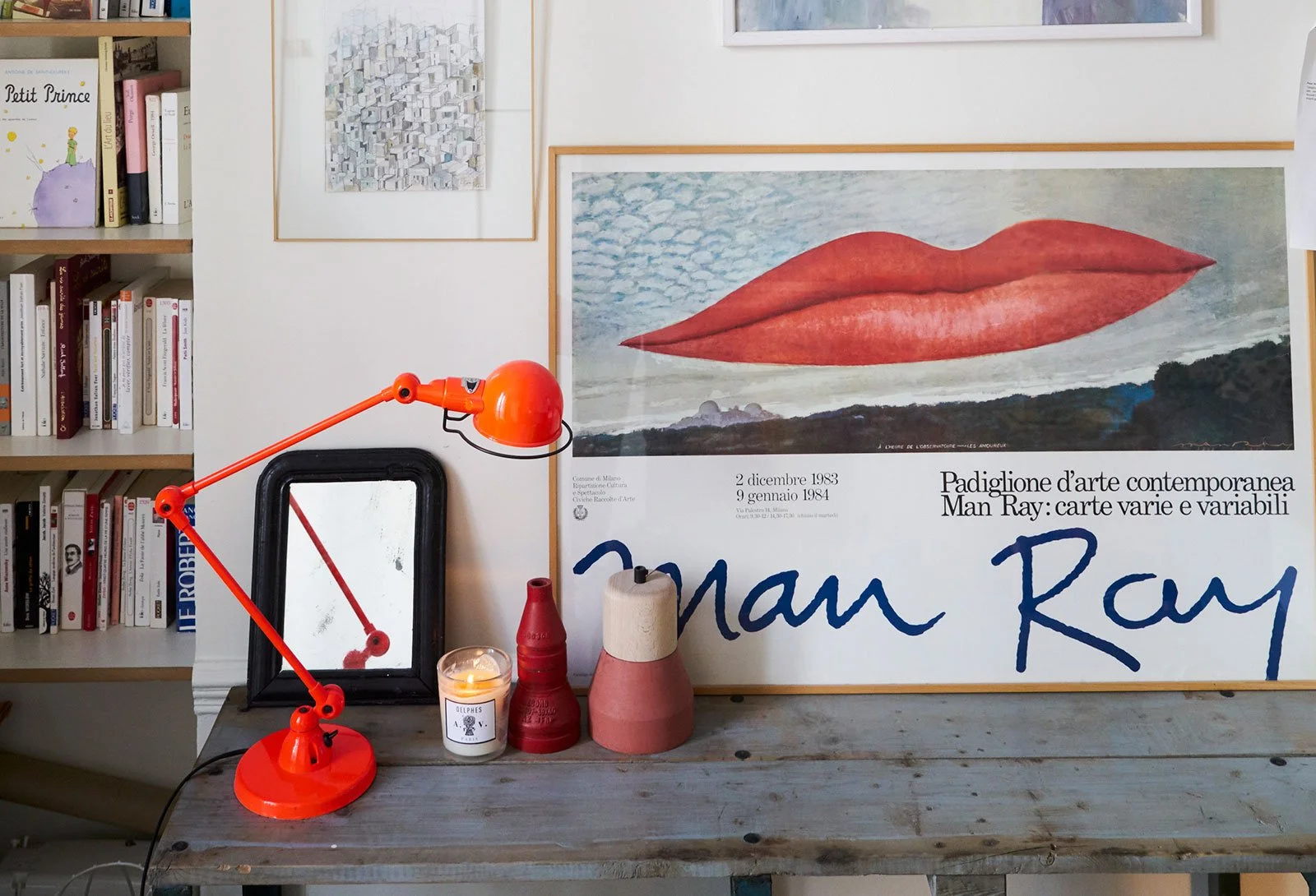 Interior painting man ray
