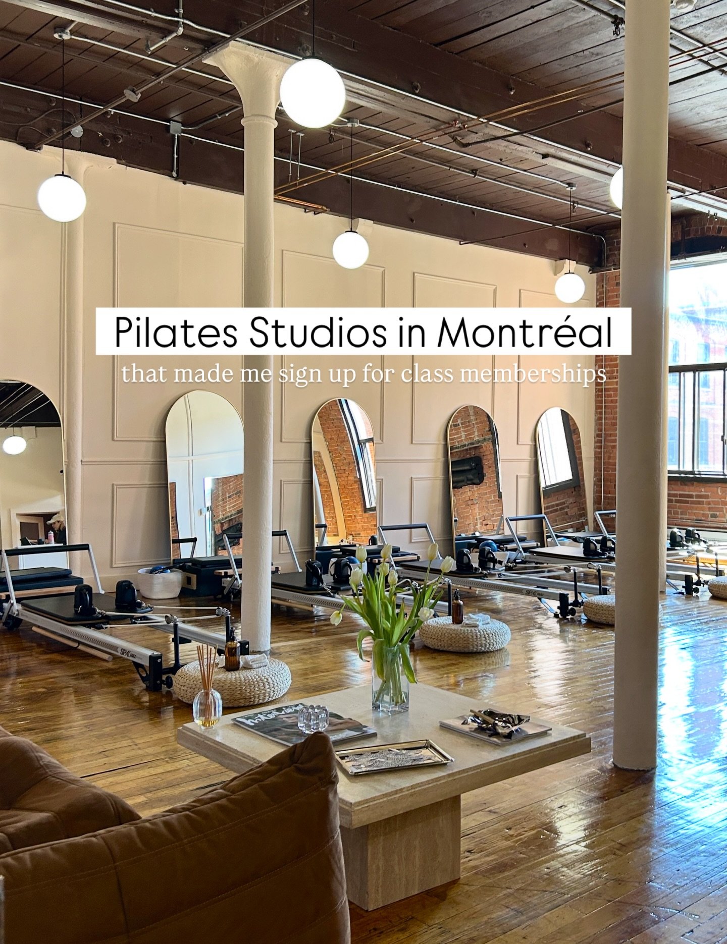 Always down trying new studios!! MTL girlies, any studio recos? 🤸🏻&zwj;♀️

#pilates #montreal #ugc #ugcreator #lifestyle