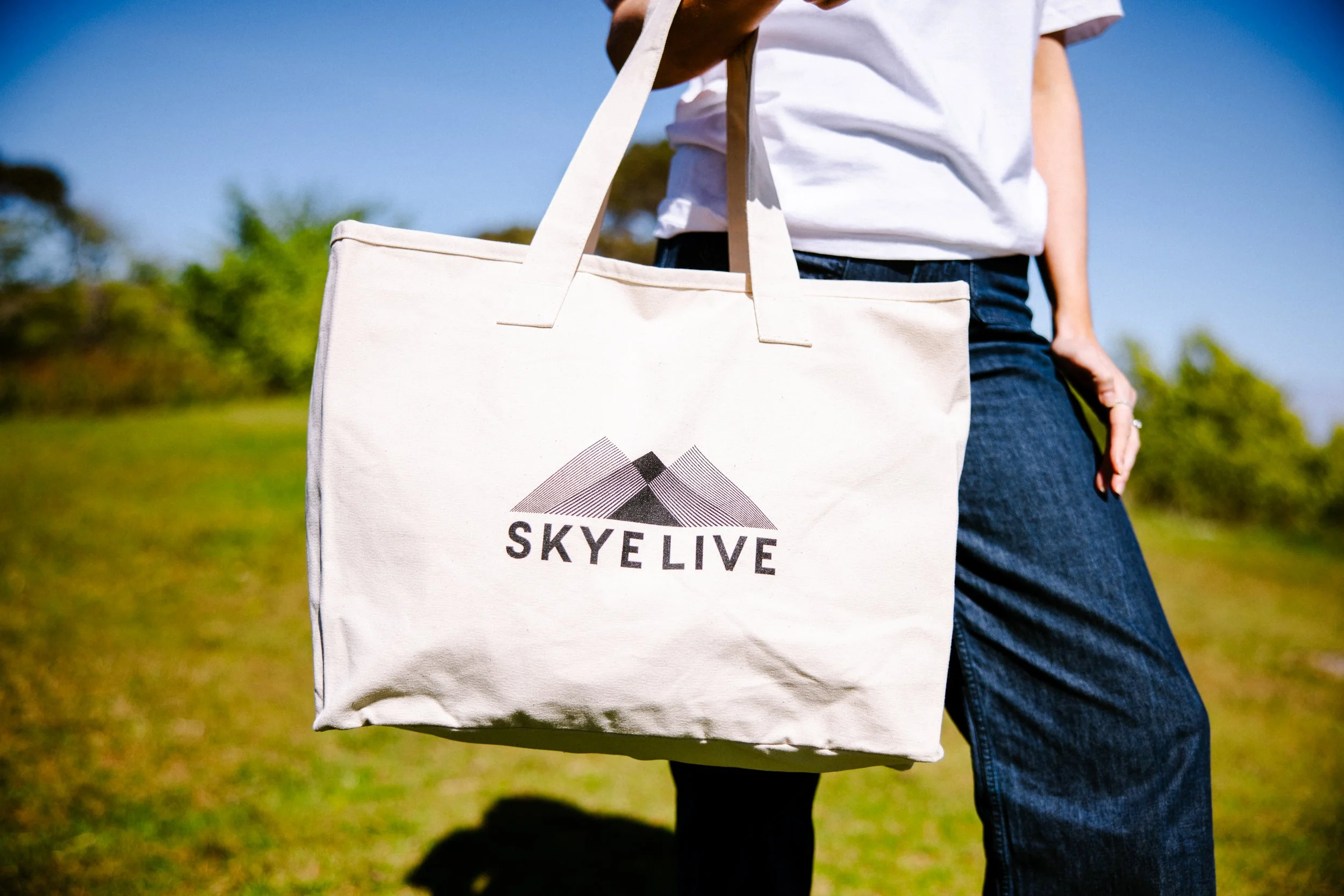 XL Beach Tote Bag (Natural)