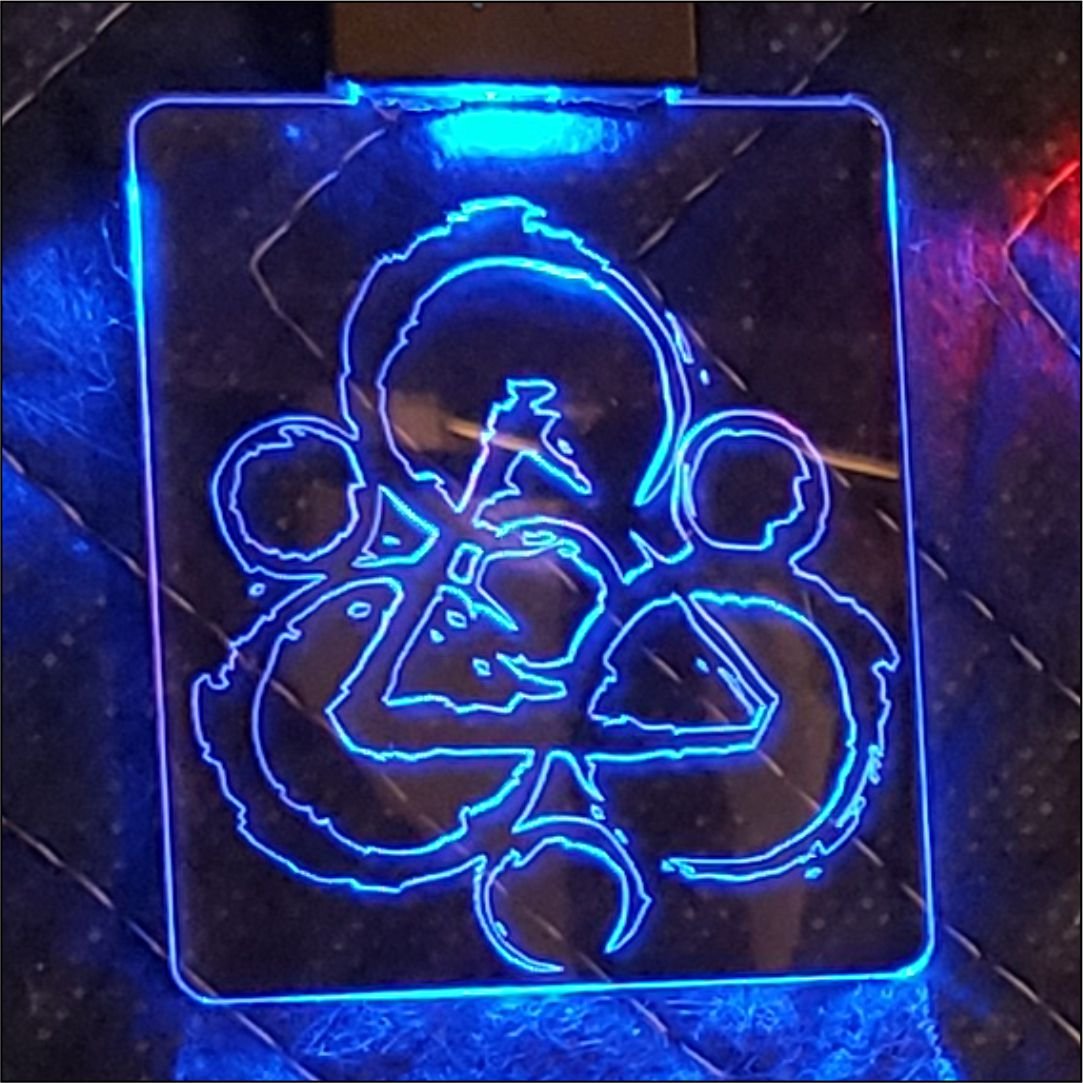 Coheed LED Necklace/Keychain Style 02