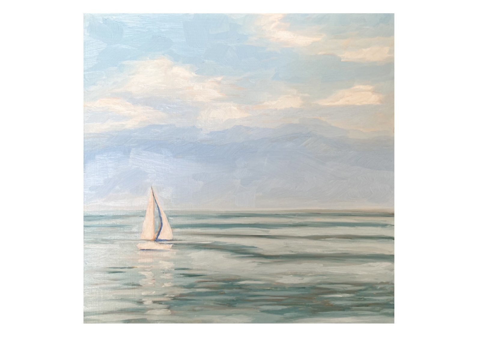 SOLD 10x10 oil on panel