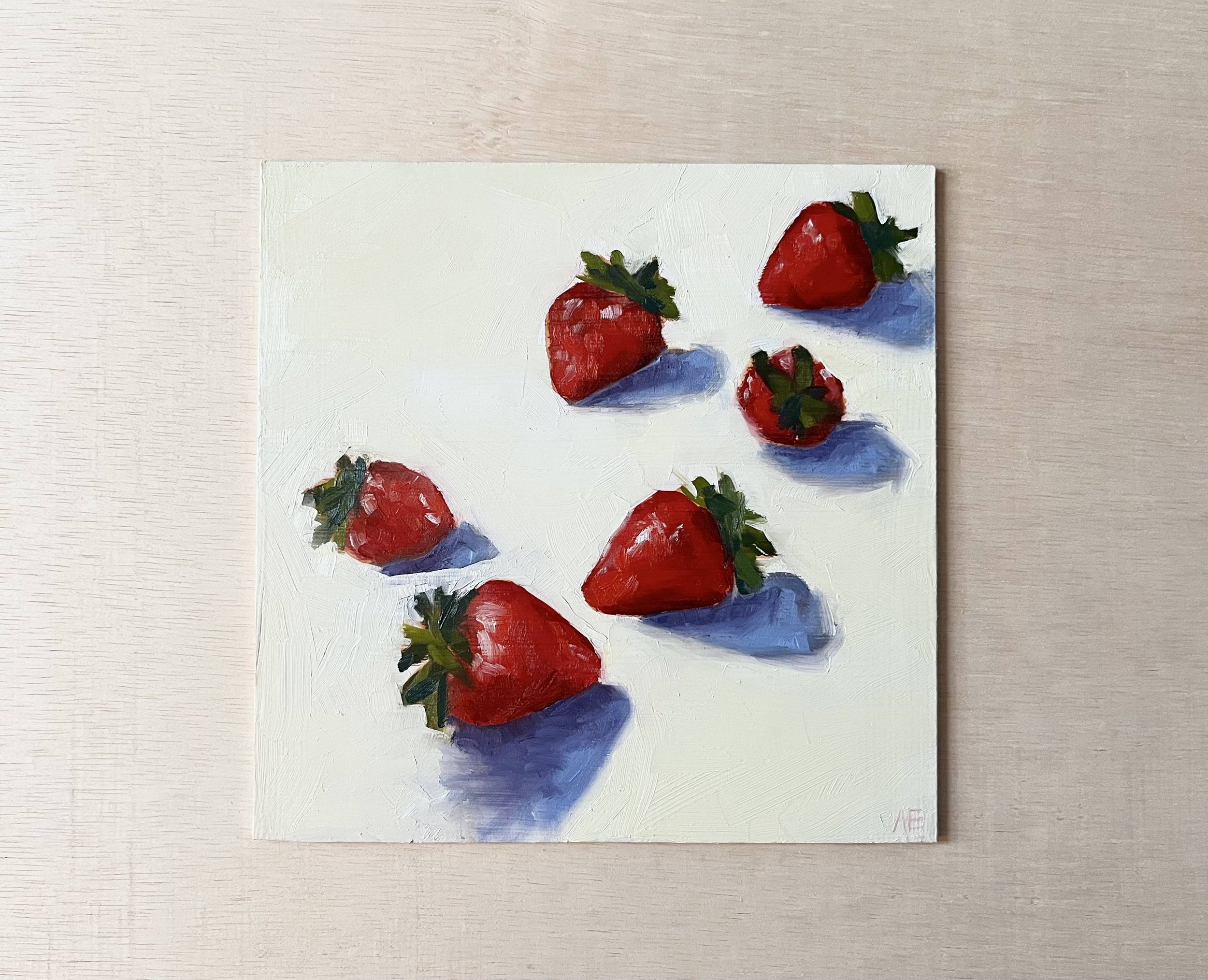 SOLD 8x8 oil on panel