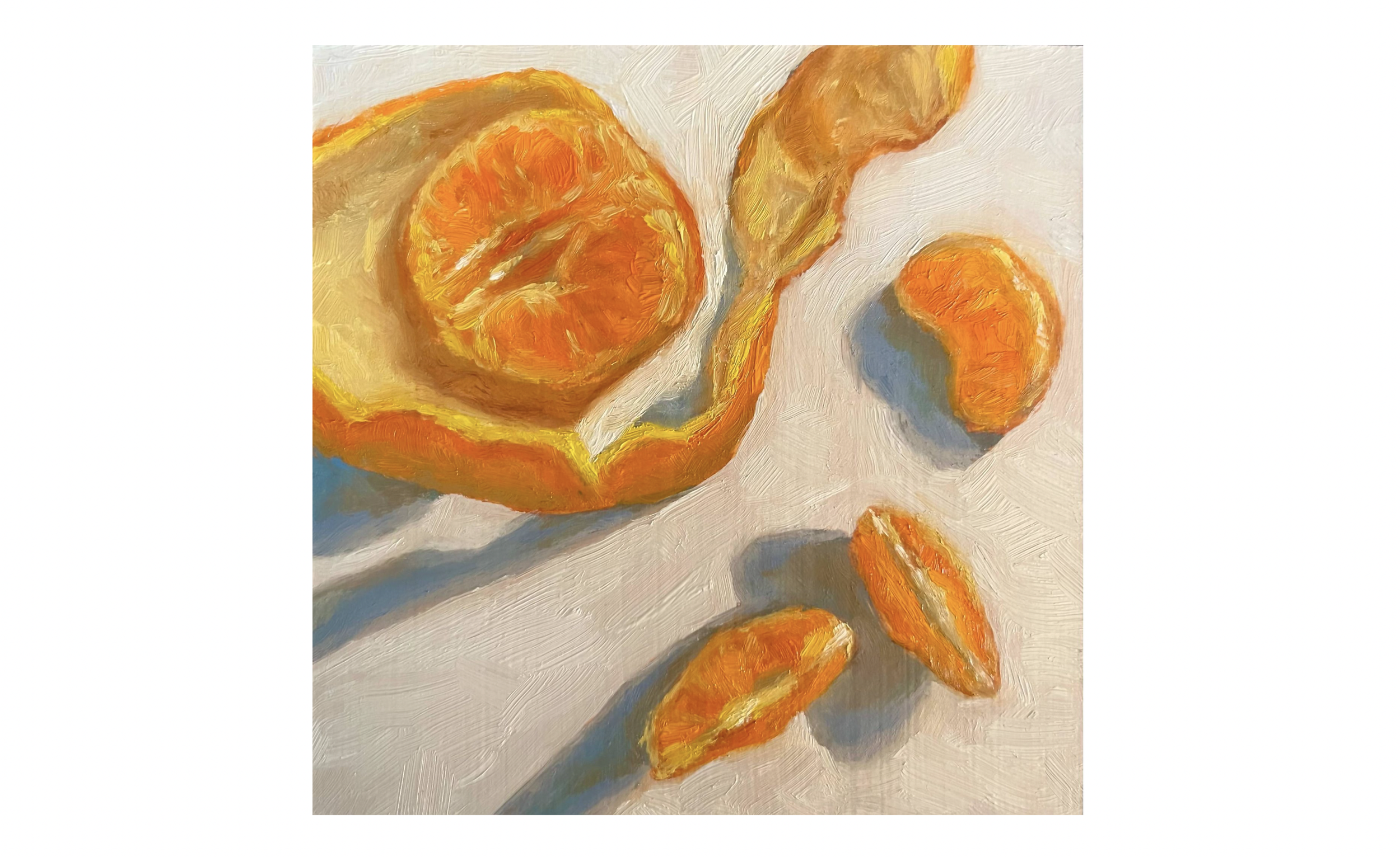 SOLD 6x6 oil on panel, special project
