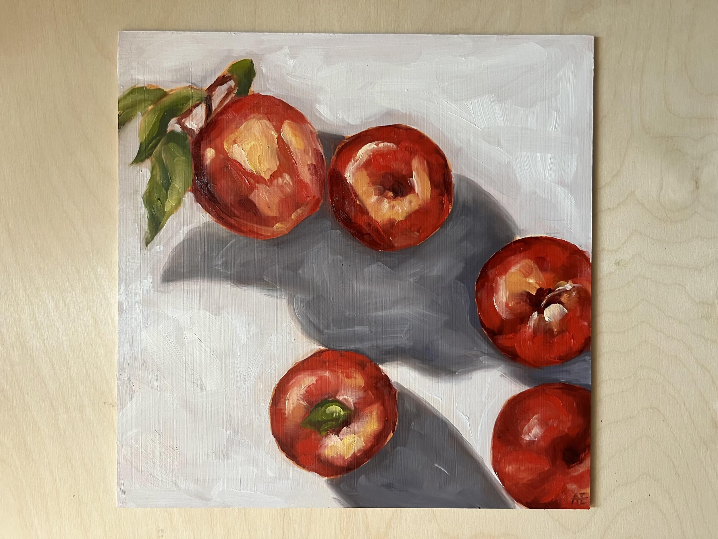 SOLD 12x12 oil on panel