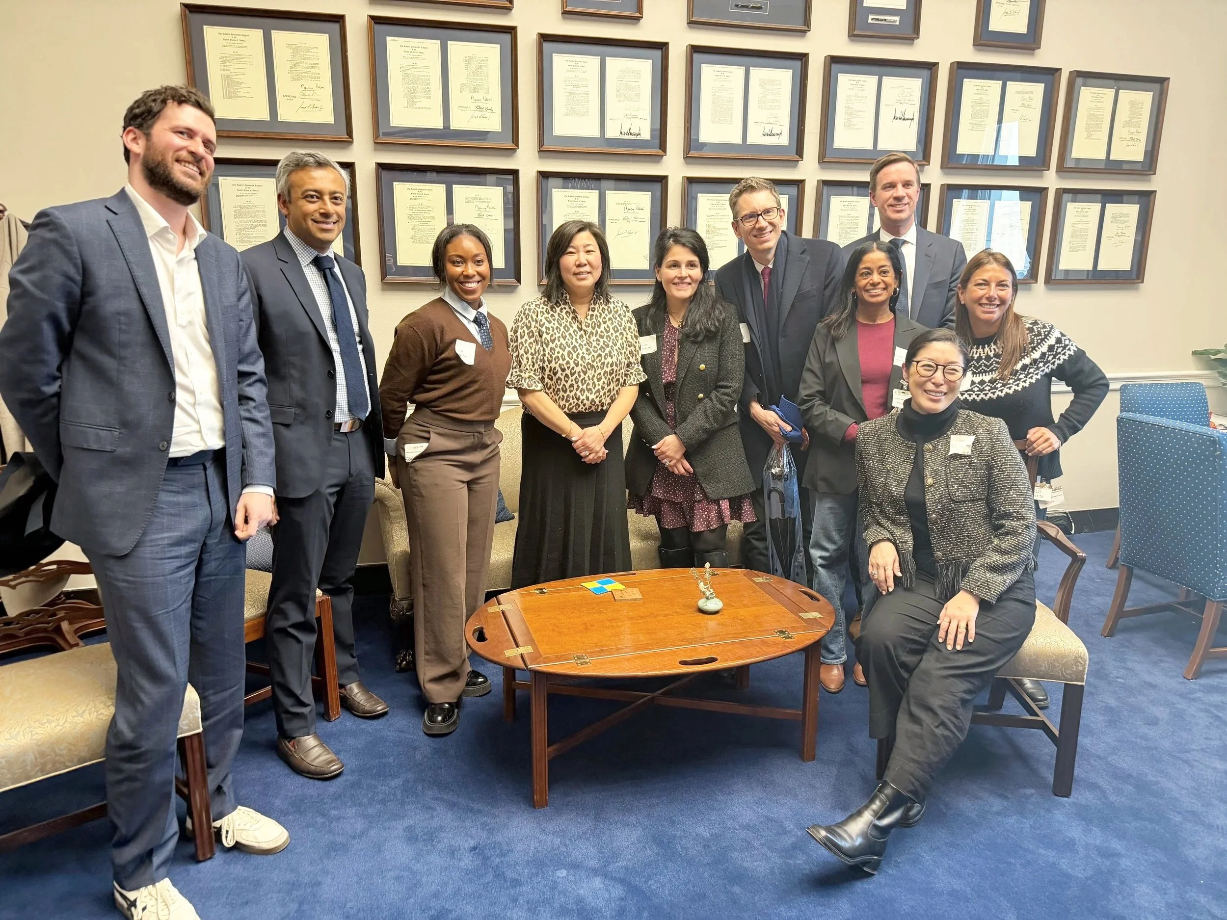 Grid Fellows with Rep. Grace Meng (D-NY)
