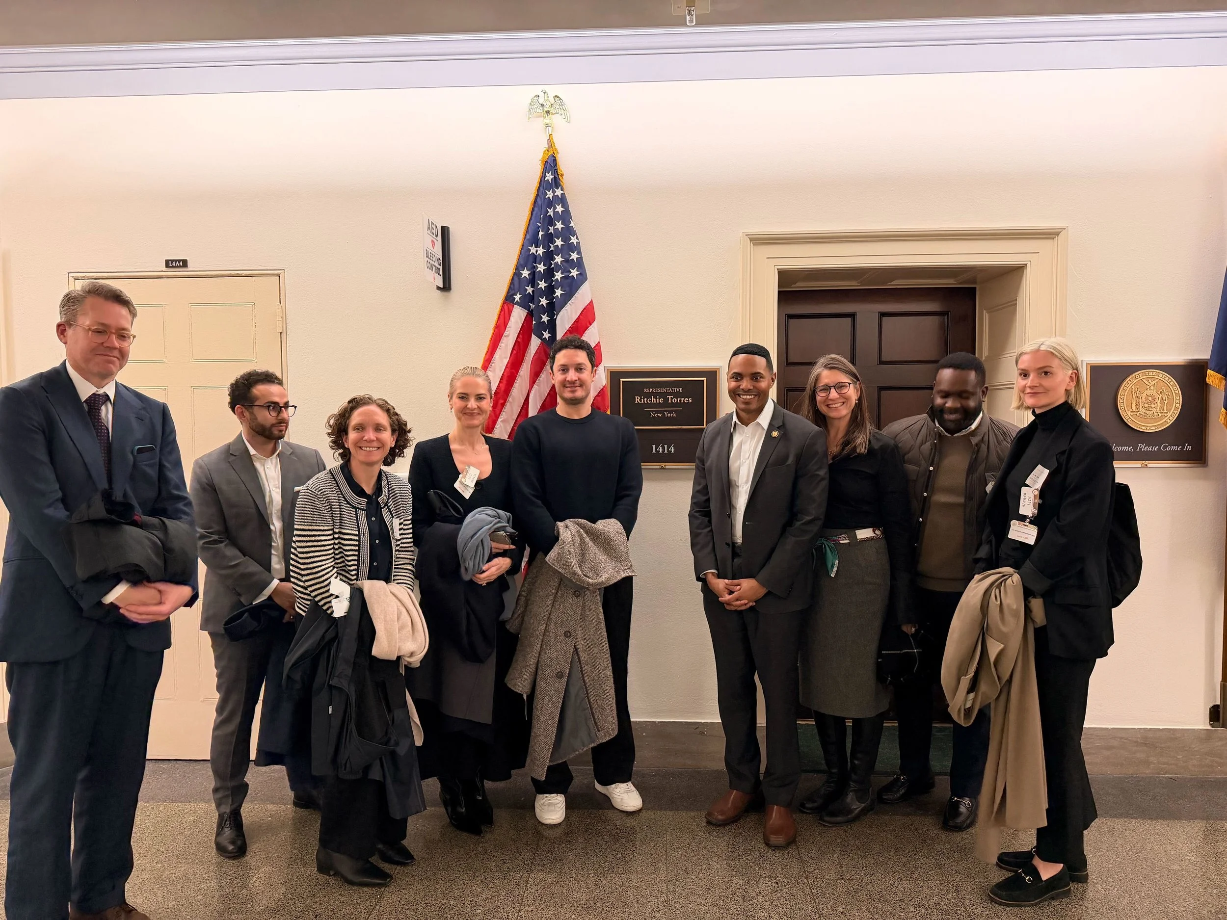 Grid Fellows with Rep. Ritchie Torres (D-NY)