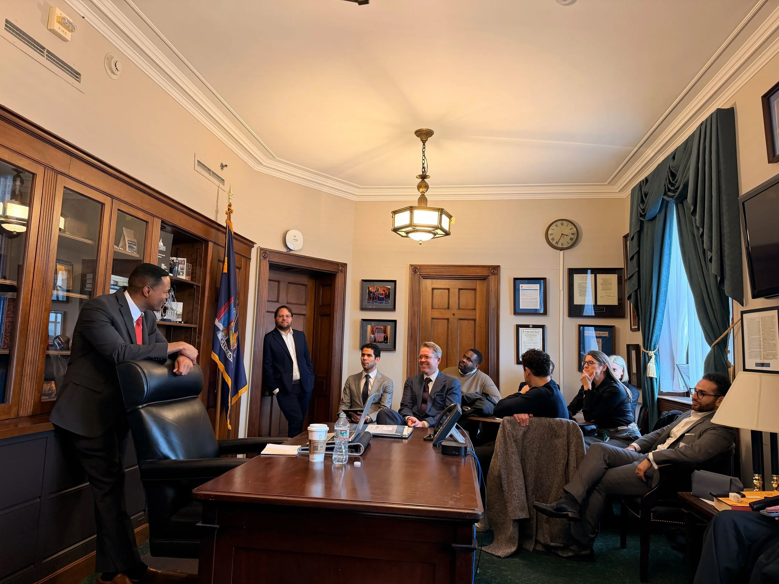 Grid Fellows with Rep. Ritchie Torres (D-NY)