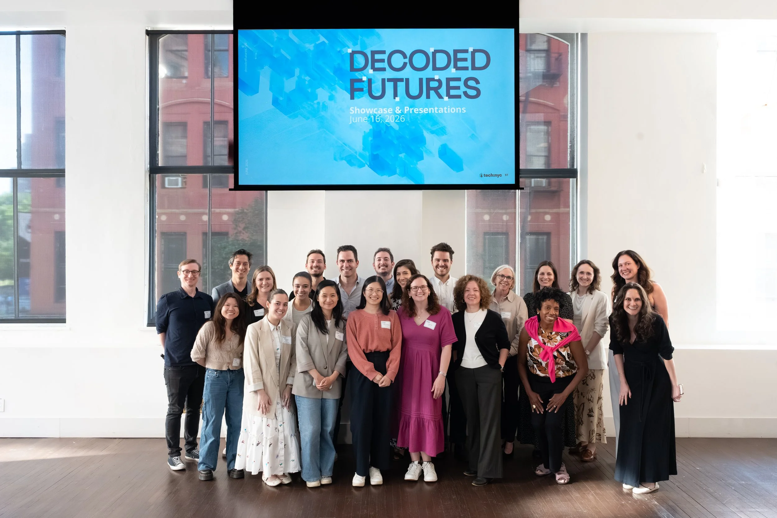 Decoded Futures Cohort 6 Demo Day Showcased AI Capacity-Building for Some of New York’s Most Influential Funders