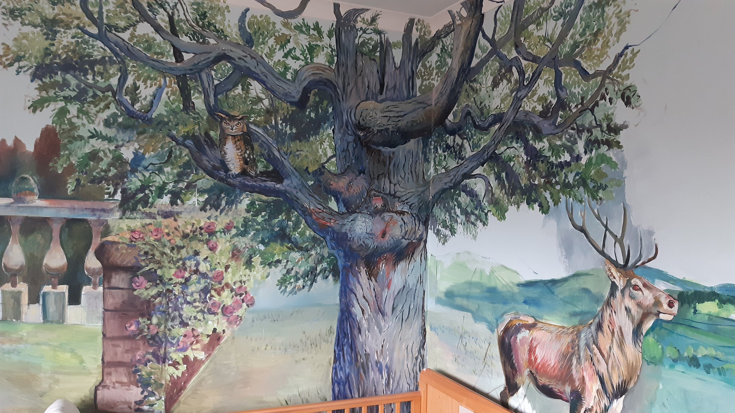Oak Tree Mural