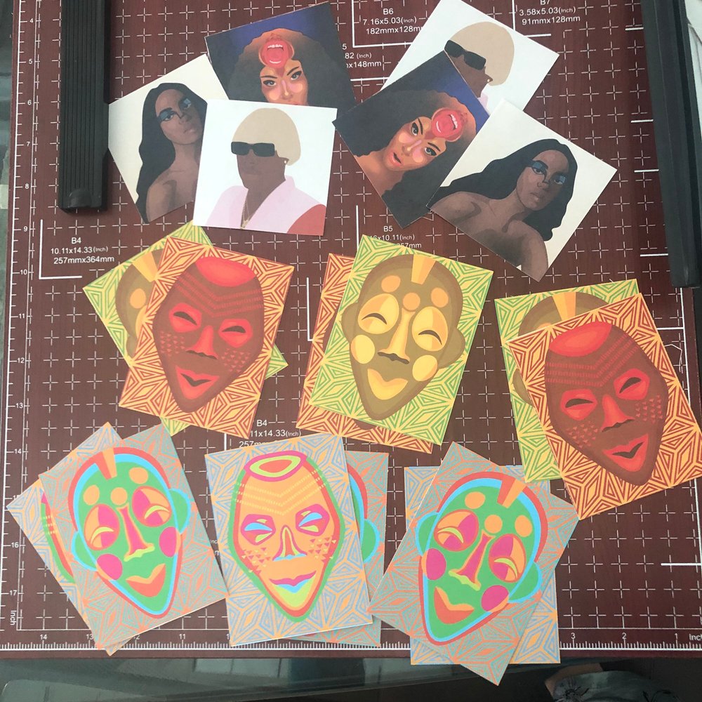 Album Cover Stickers (Solange, Rico Nasty, Tyler the Creator) — Nande  Walters
