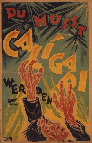 Fig. 6 ‘The Cabinet of Dr. Caligari’ Advertisment